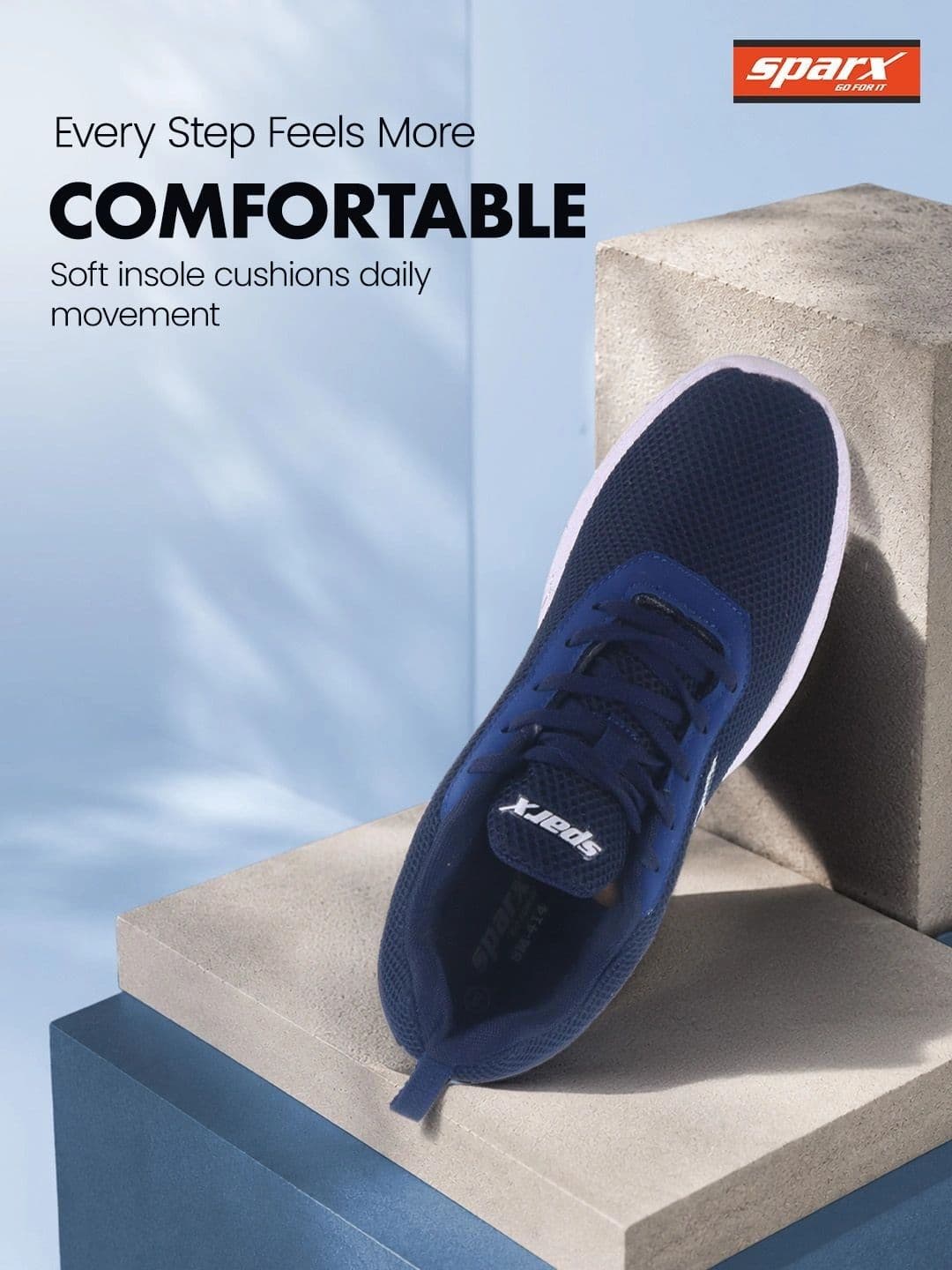 Sparx Men Mesh Sports Non-Marking Shoes thumbnail 7