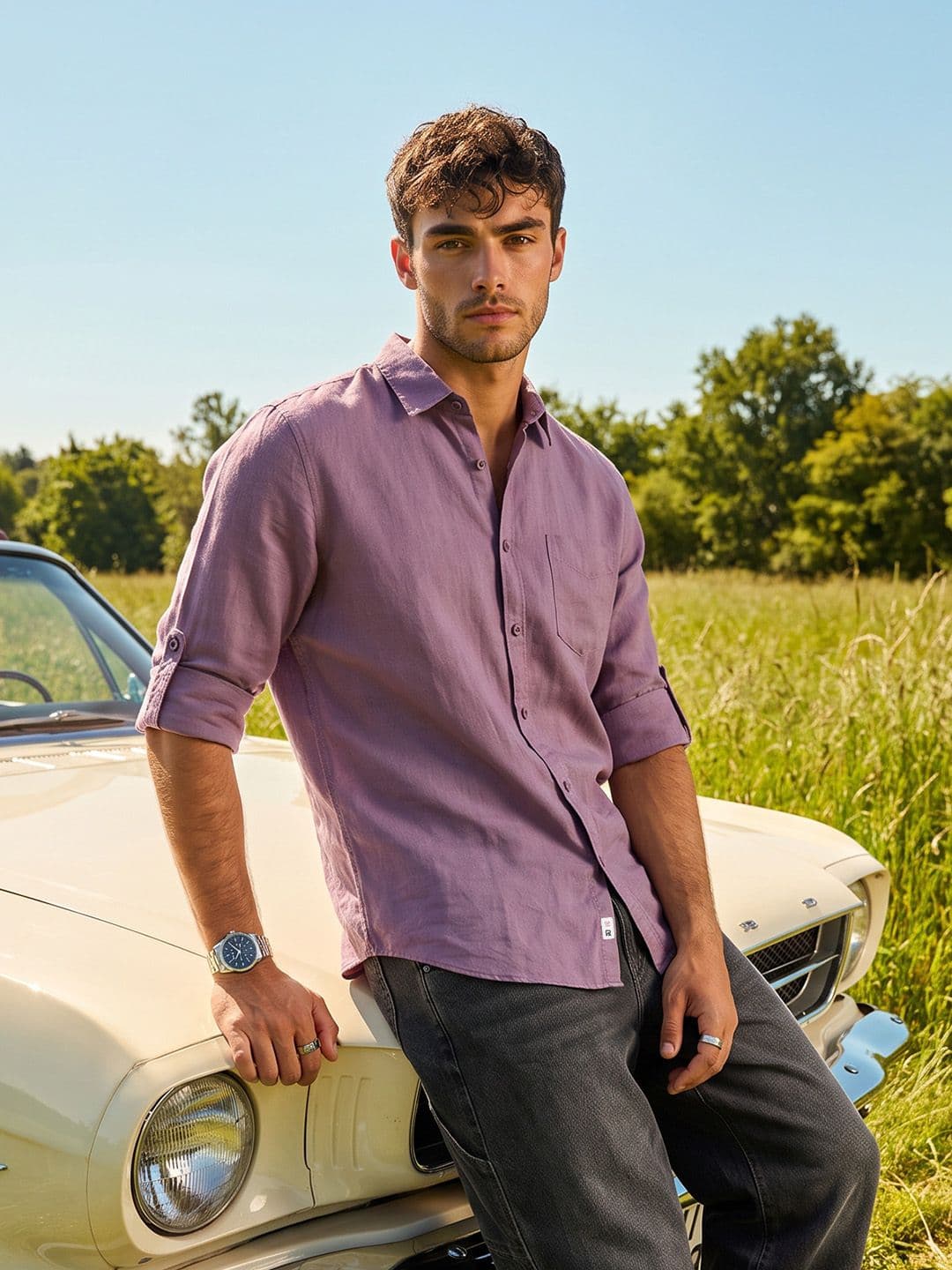 The Roadster Life Co. Pure Cotton Casual Shirt - view 1