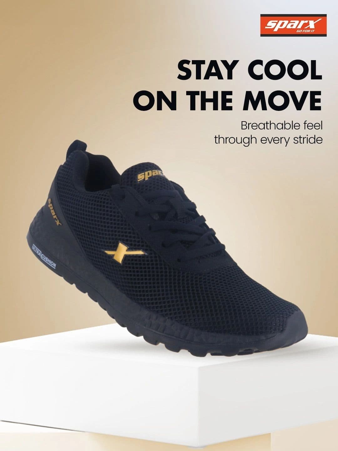 Sparx Men Mesh Sports Non-Marking Shoes thumbnail 3