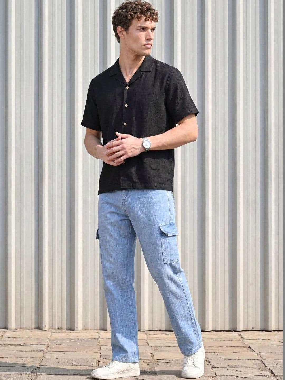 Kook N Keech Men Classic Regular Fit Mid-Rise Stretchable Jeans thumbnail 6