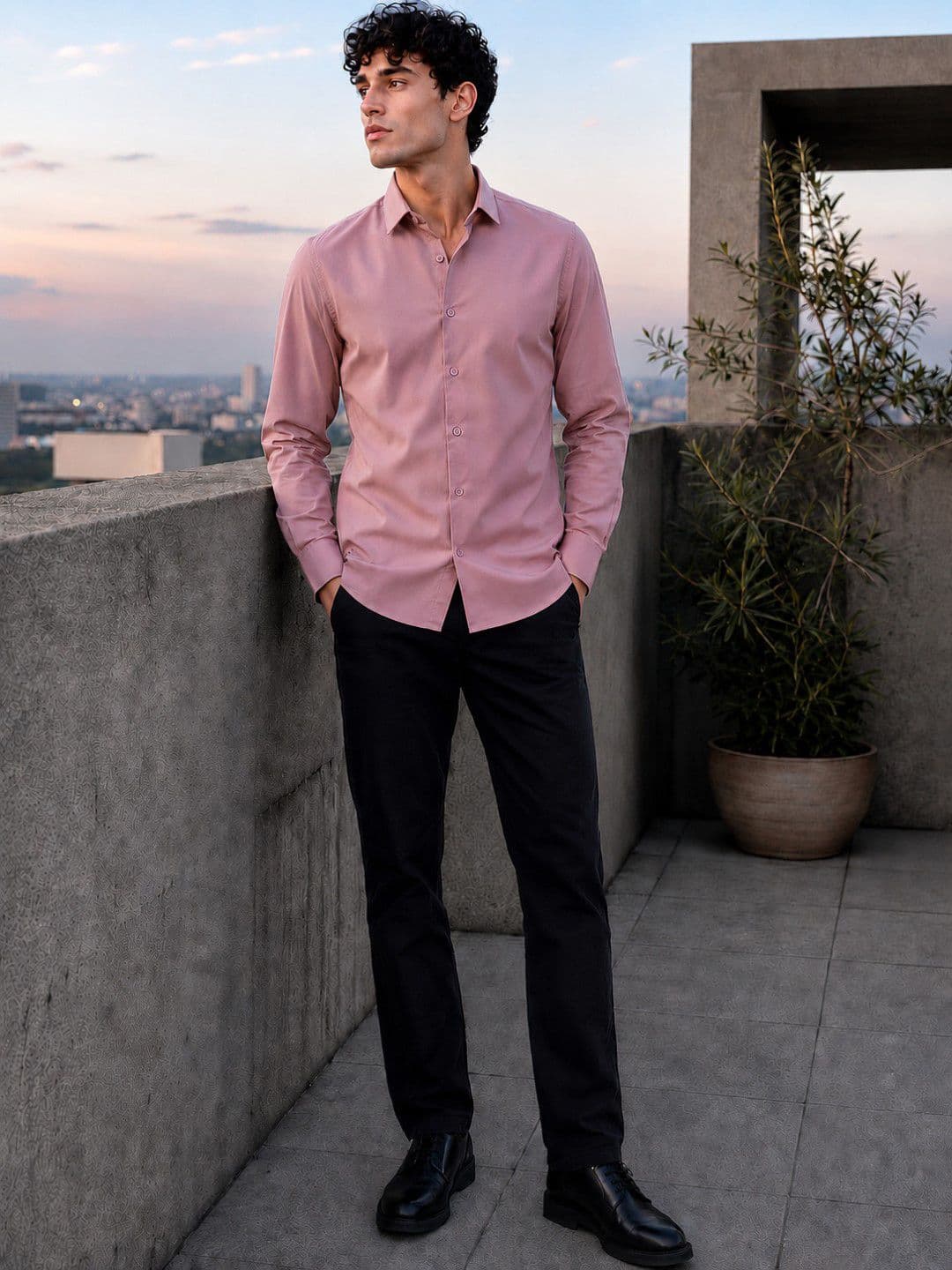 RICH STAG Men Comfort Casual Shirt thumbnail 2