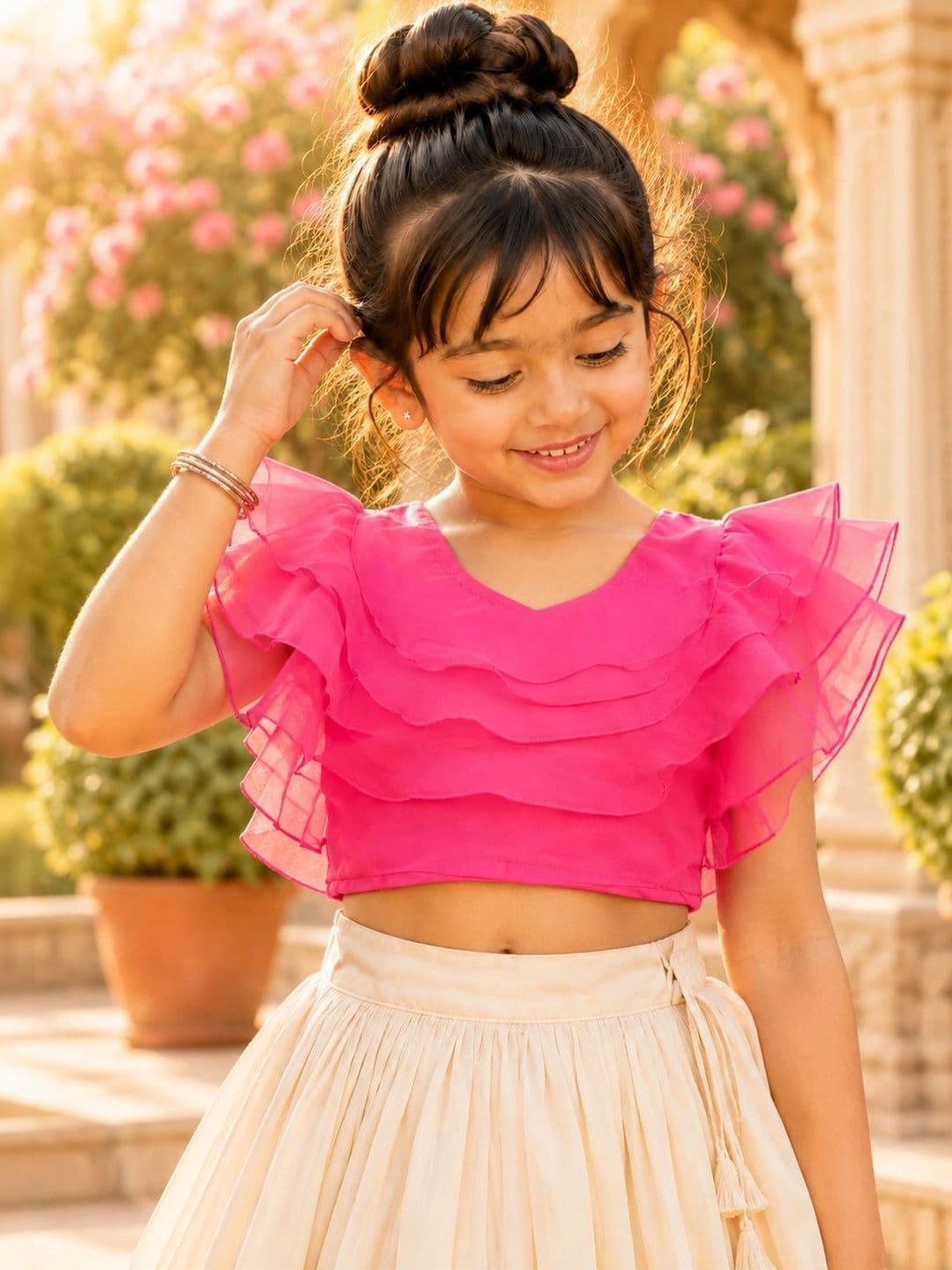 Sangria Girls Ready to Wear Lehenga & thumbnail 2