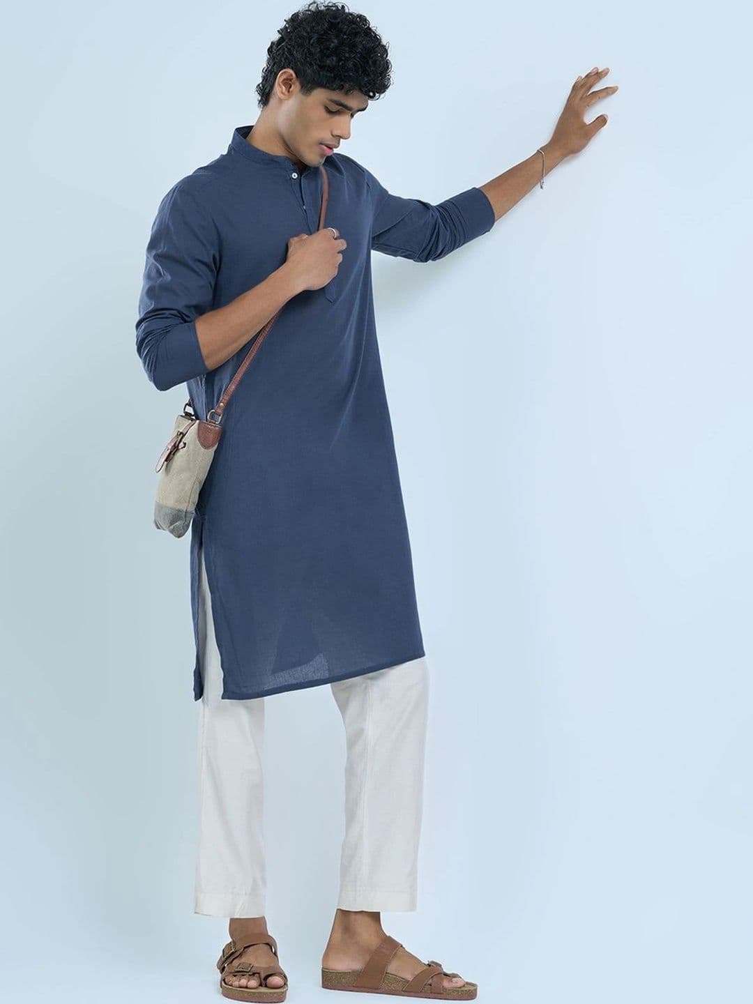 indus route by Pantaloons Men Kurta thumbnail 3
