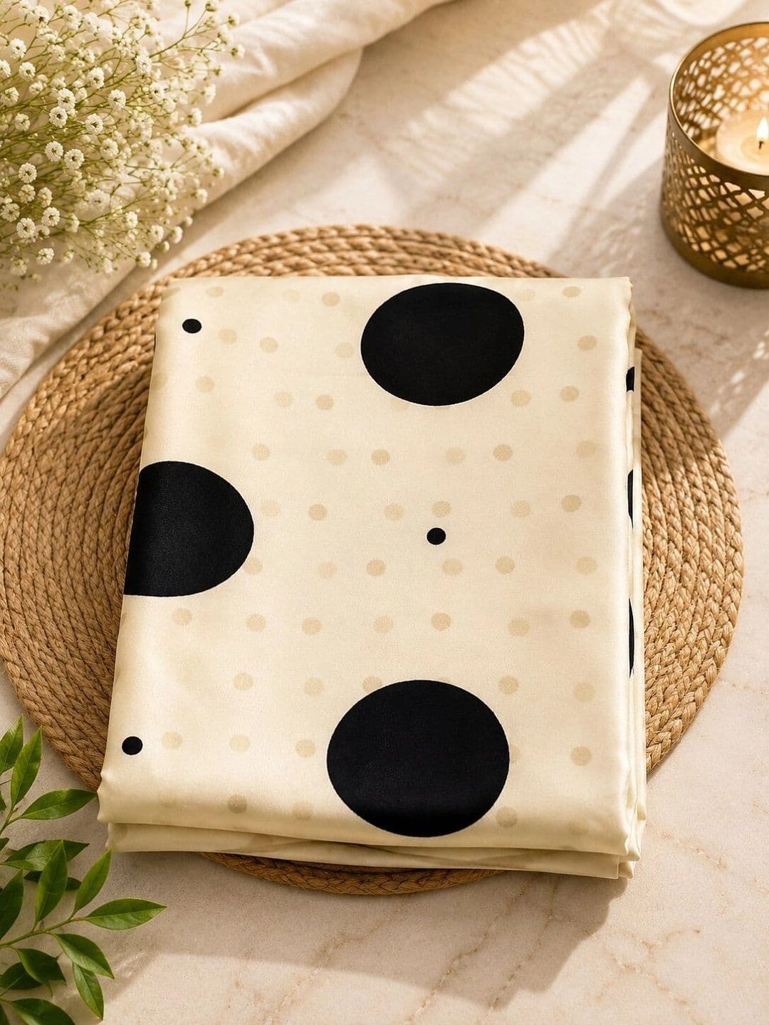 KOMAL NX Polka Dot Designer Saree thumbnail 4