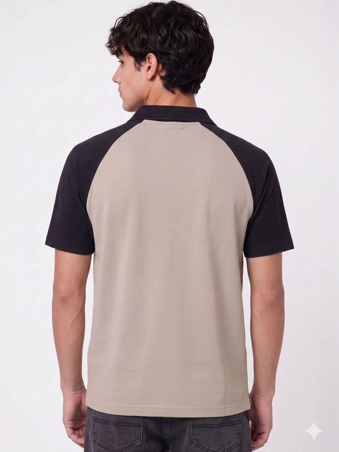Kook N Keech Men Typography Colourblocked Polo Collar T-shirt thumbnail 2