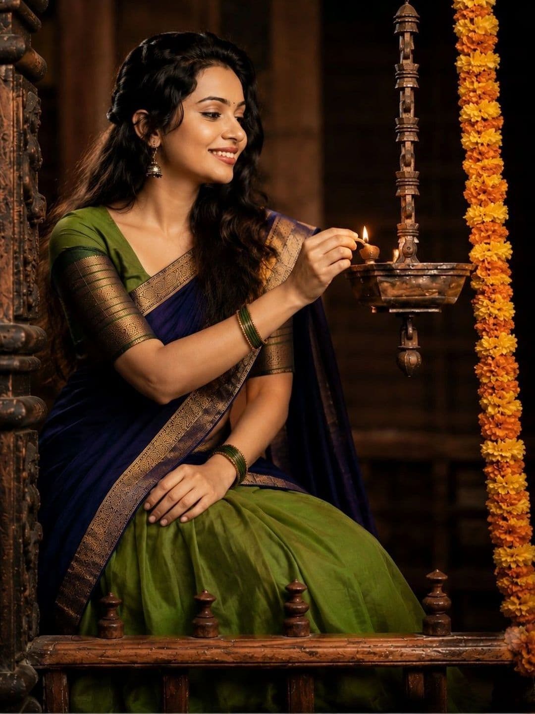 JIVUBA Ready to Wear Lehenga & Unstitched Blouse With Dupatta thumbnail 5