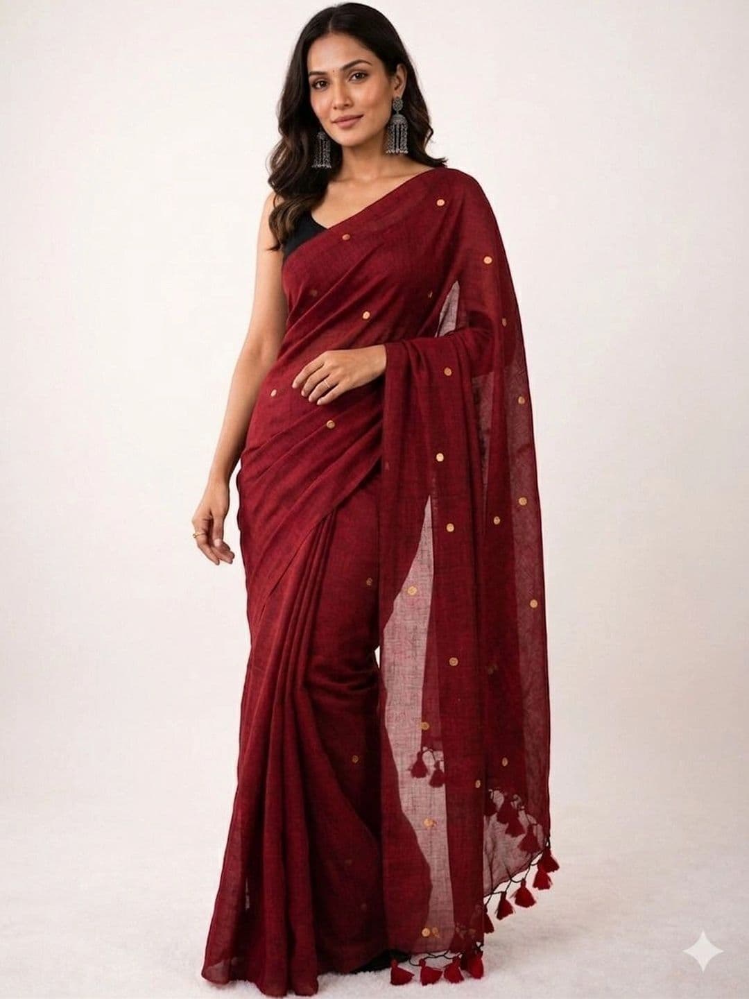 TANTSHREE Pure Cotton Saree - view 1