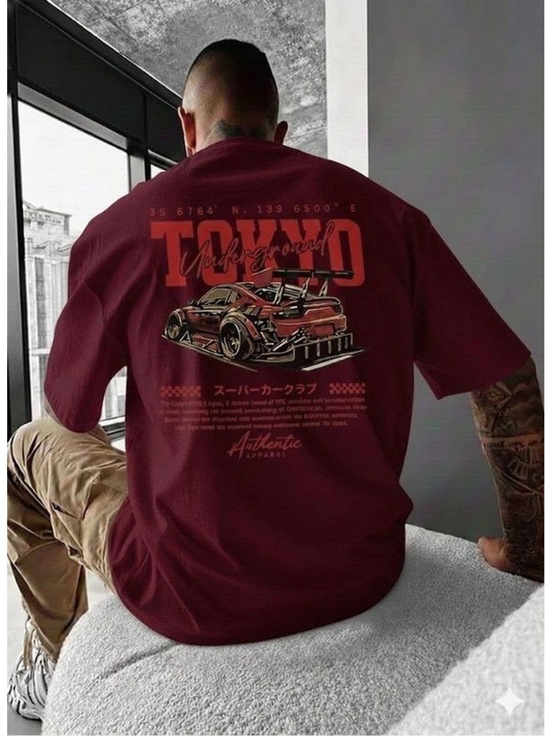 HUMMING TONE Men Printed T-shirt thumbnail 2