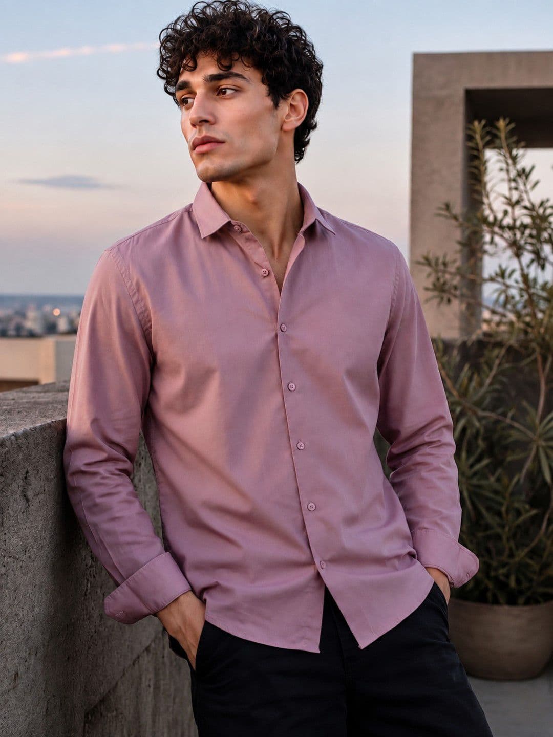 RICH STAG Men Comfort Casual Shirt thumbnail 5