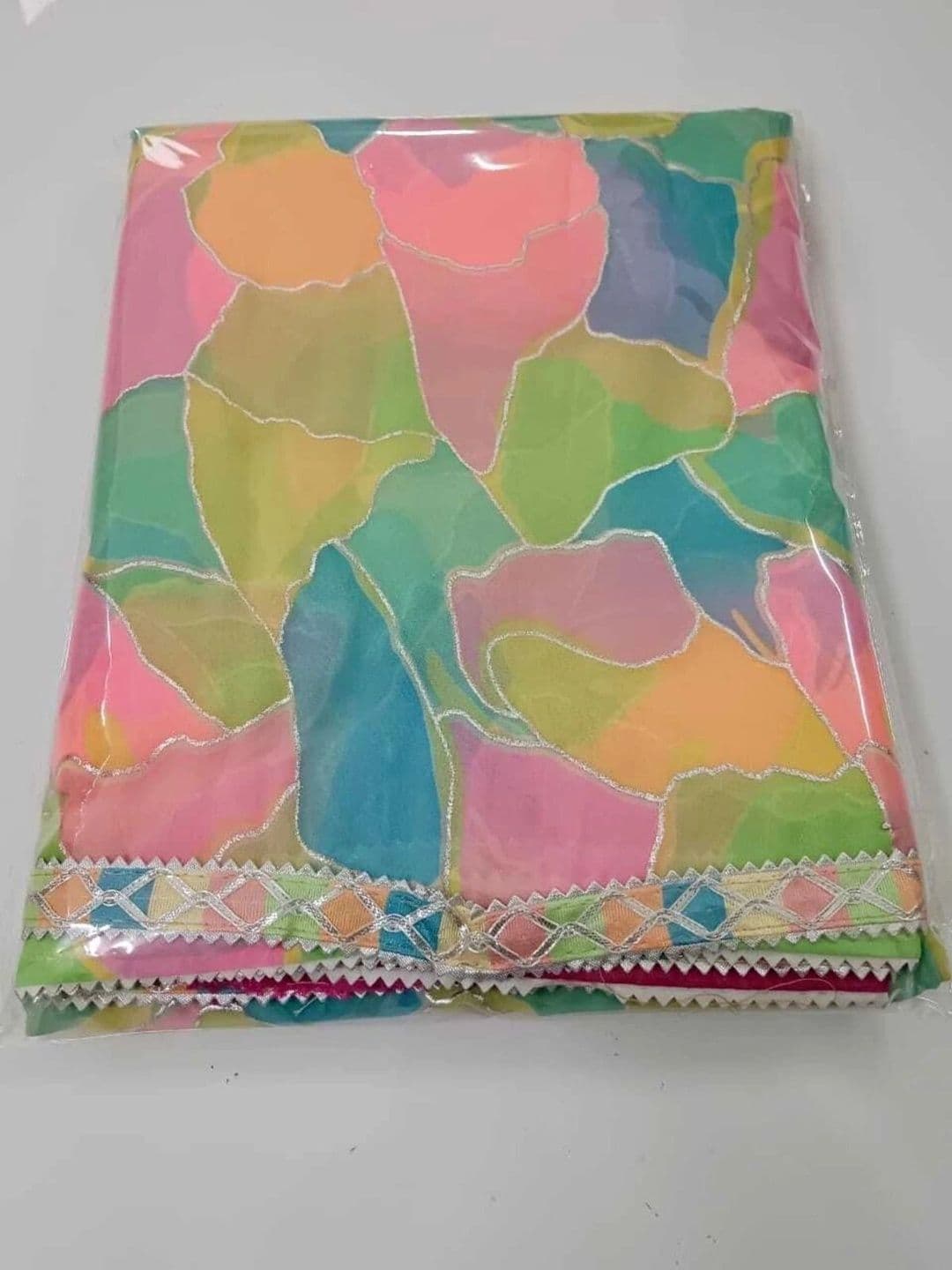 RENBRIZA Poly Georgette Saree thumbnail 3