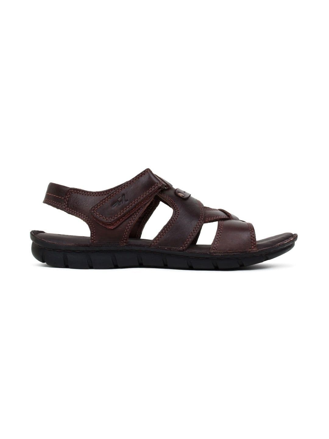 Mardi Gras Men Leather Comfort Sandals thumbnail 6