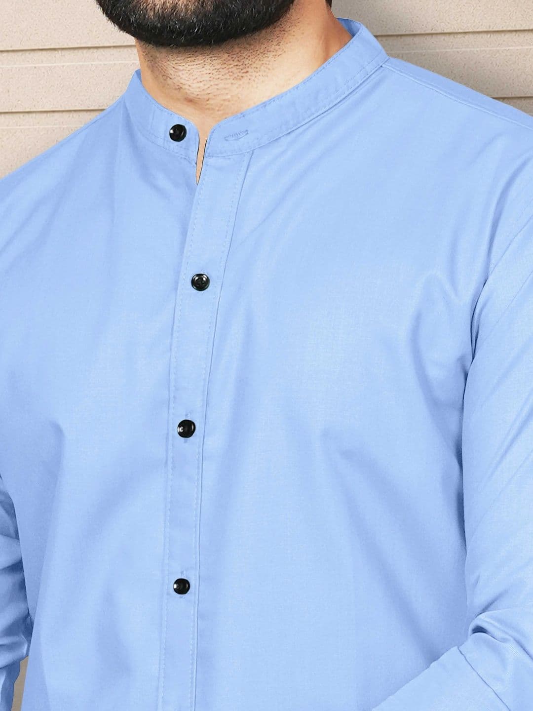 VeBNoR Men Solid Standard Fit Casual Shirt thumbnail 3