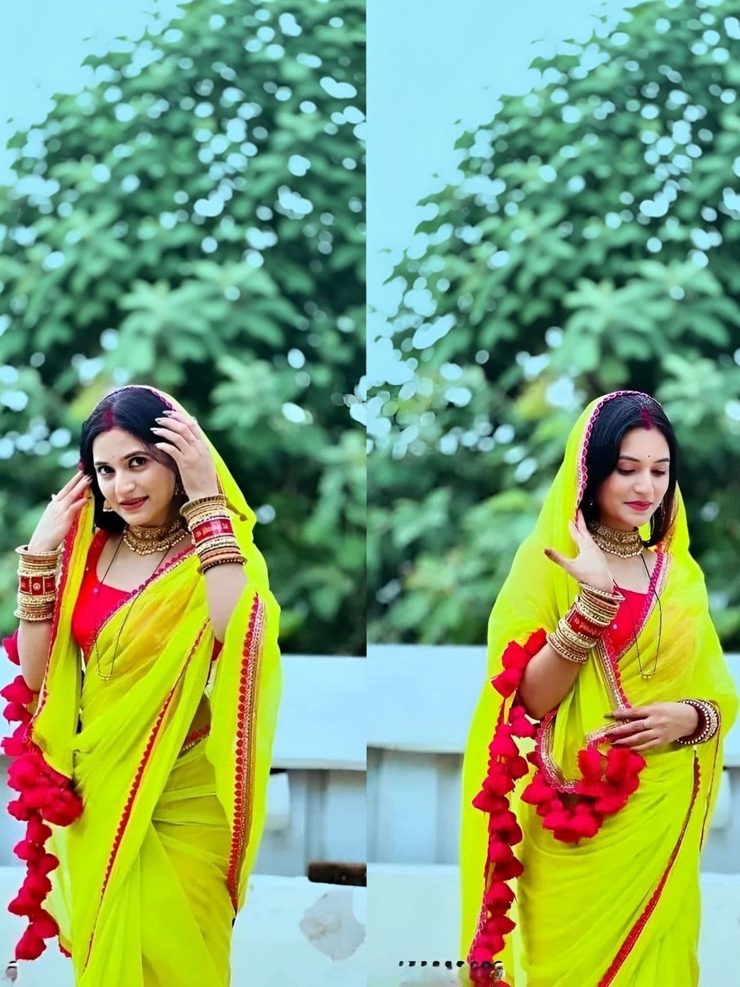 RENBRIZA Poly Georgette Saree thumbnail 2