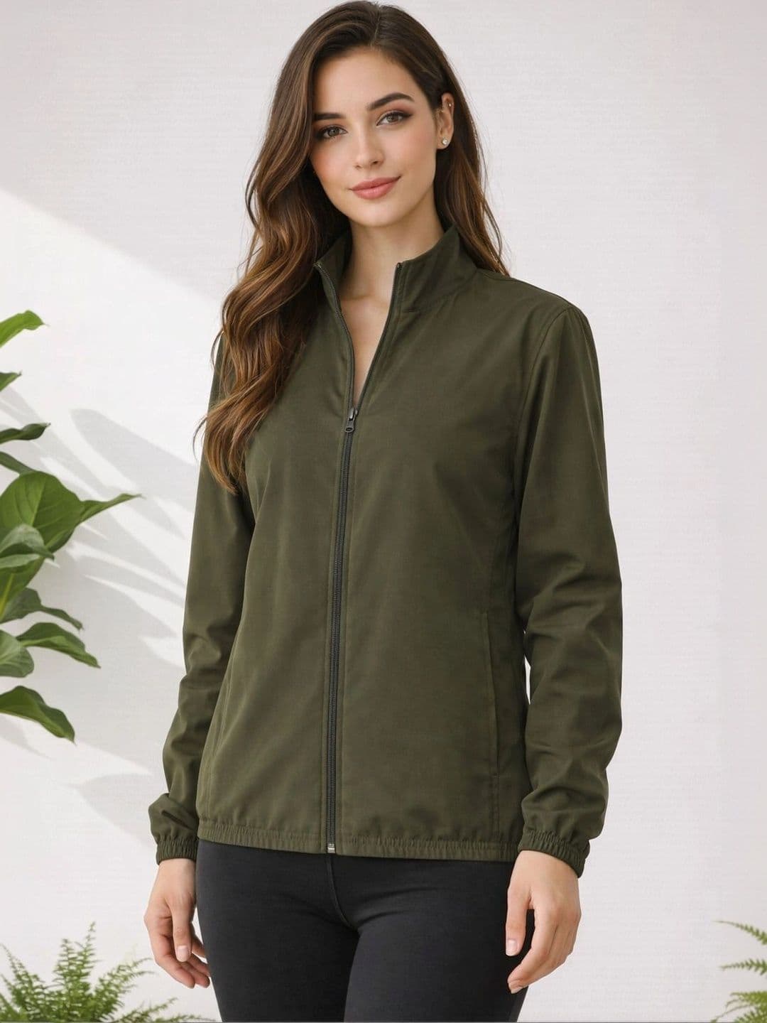 JKT Women Lightweight Training or Gym Open Front Jacket - view 1