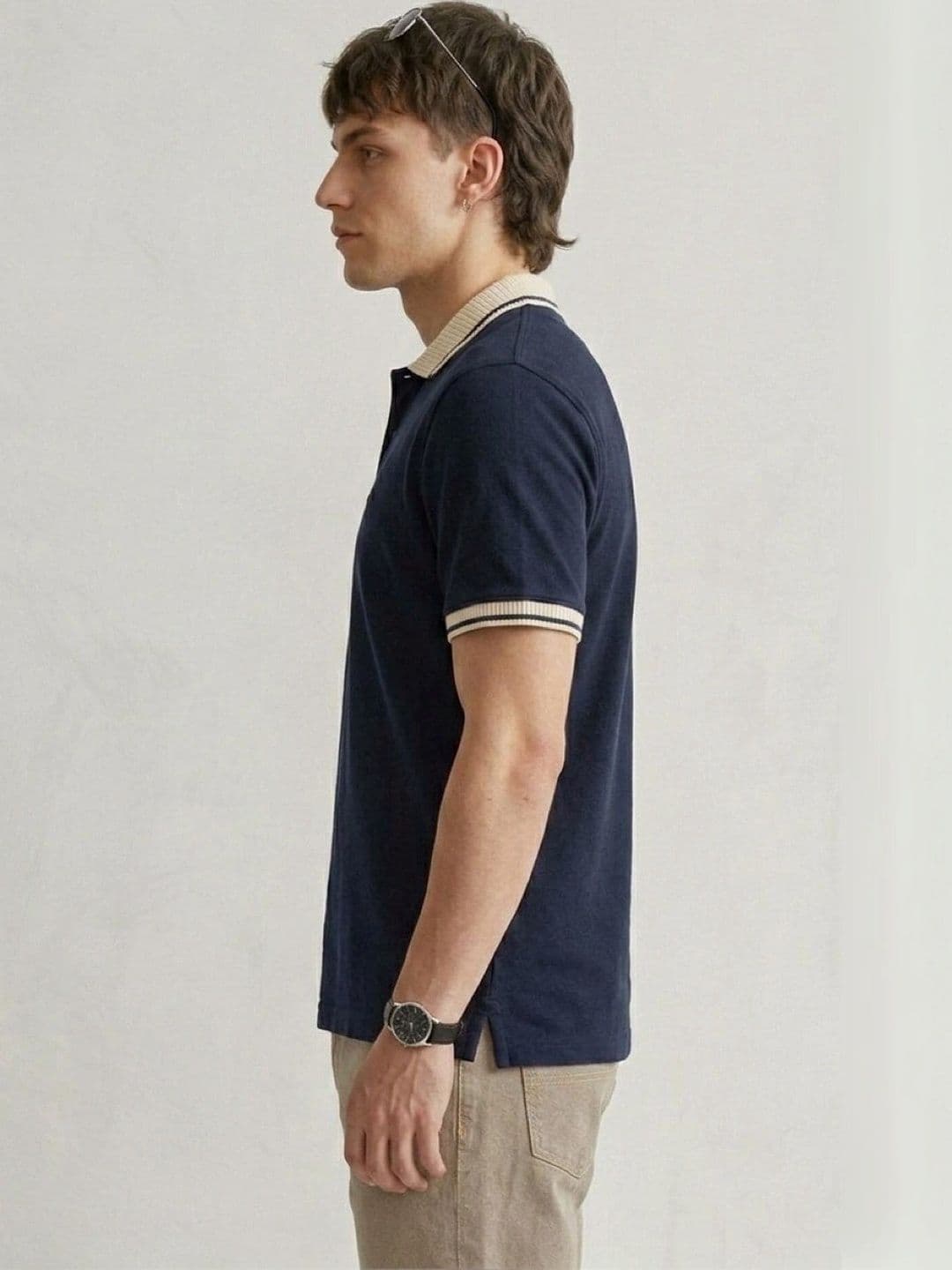 Mast & Harbour Men Polo Collar T-shirt thumbnail 4