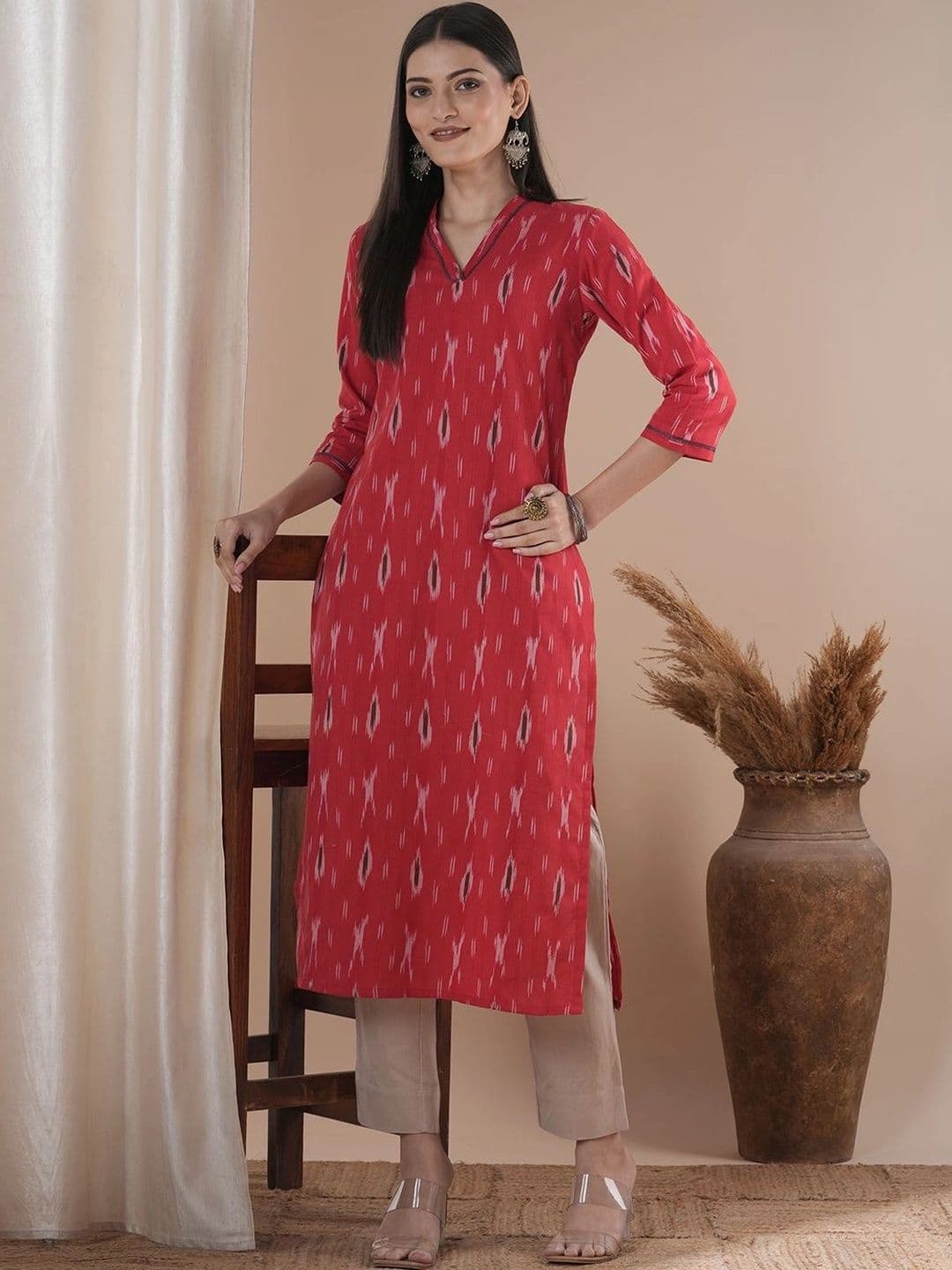 KAMI KUBI Women Printed Kurta thumbnail 2