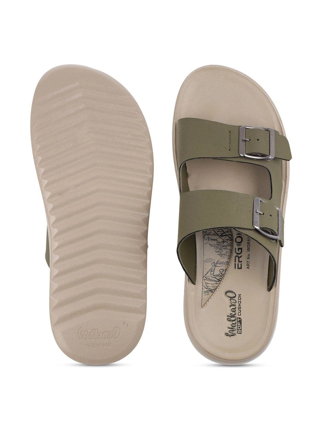 Walkaroo Men Comfort Sandals thumbnail 4