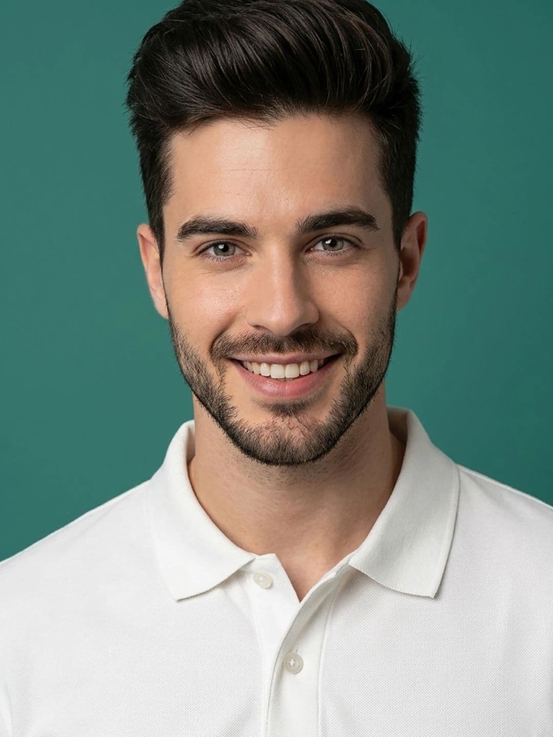 HERE&NOW Men Polo Collar T-shirt thumbnail 3