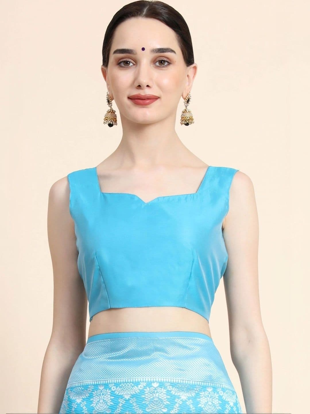 VS MALL Ethnic Motifs Zari Banarasi Saree thumbnail 2