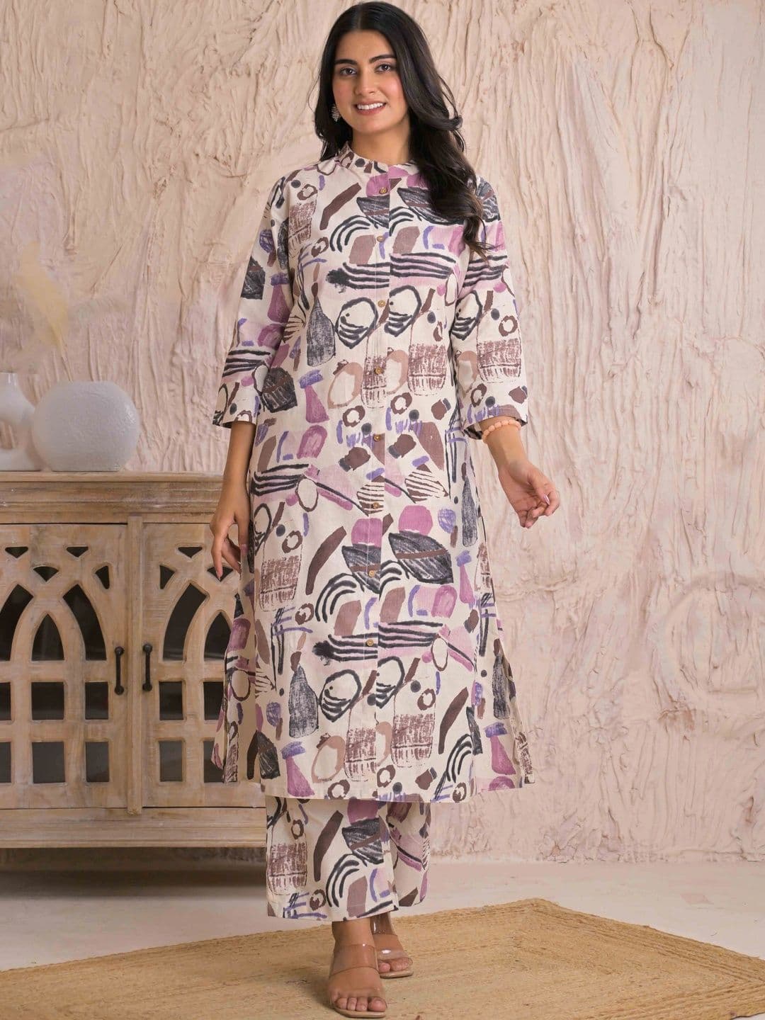 SAANWRI Women Printed Kurta thumbnail 4