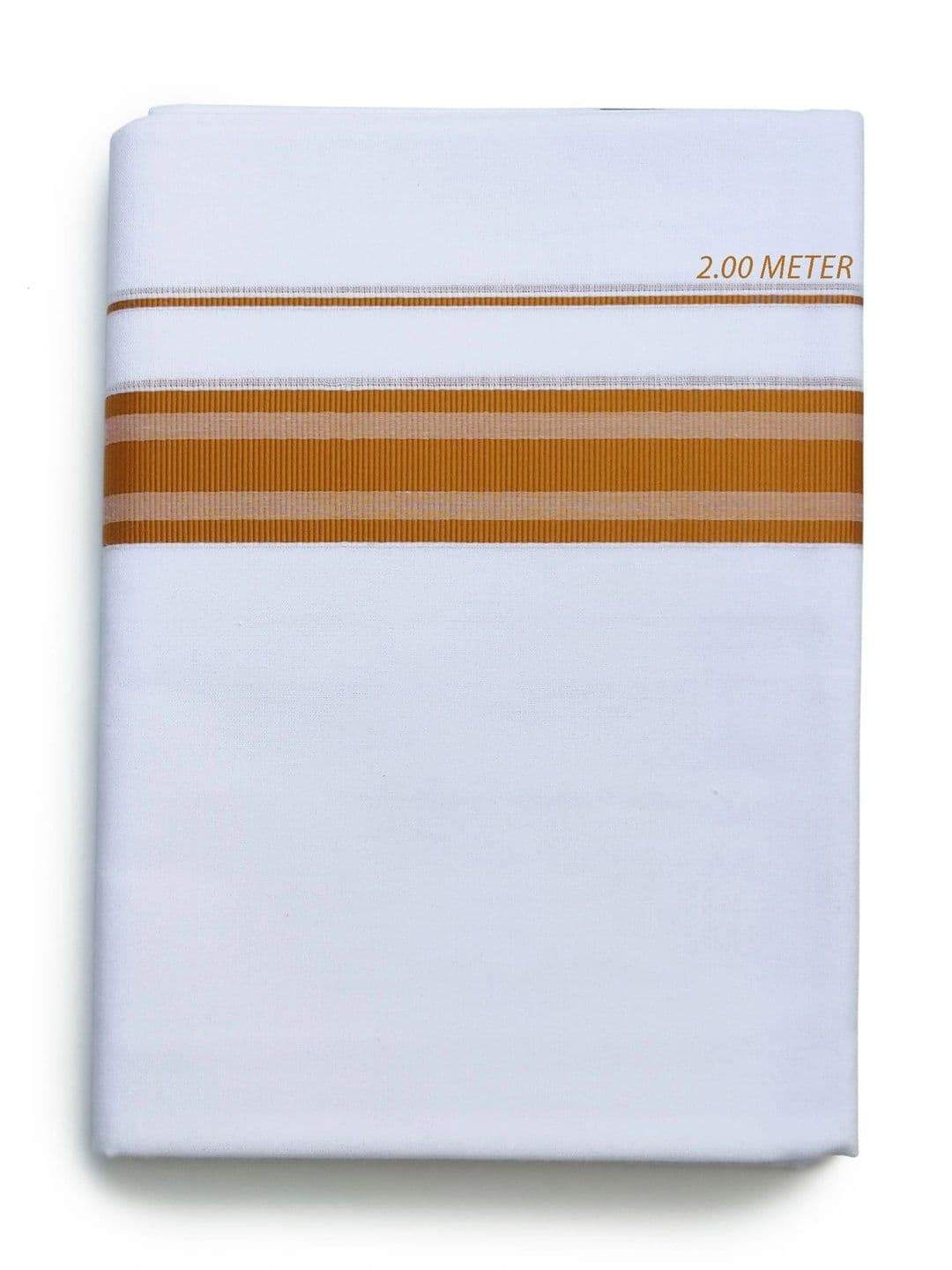 CHITHRA FABRICS Men Striped Cotton Dhoti Dhotis thumbnail 2