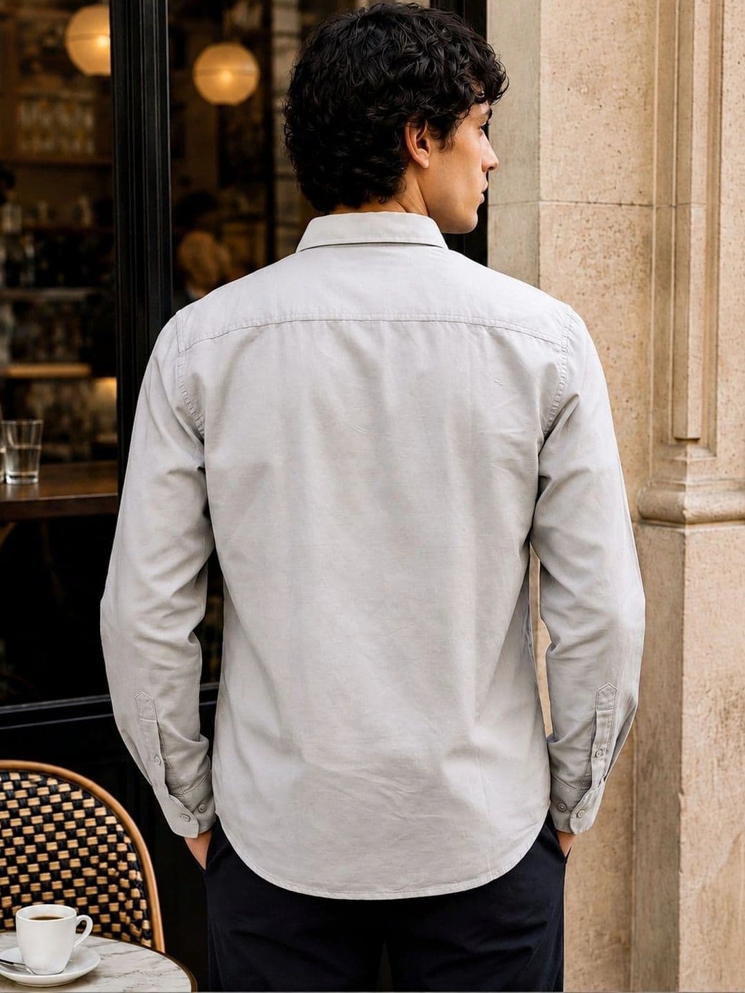 THE SHIRT CODE Men Comfort Casual Shirt thumbnail 3