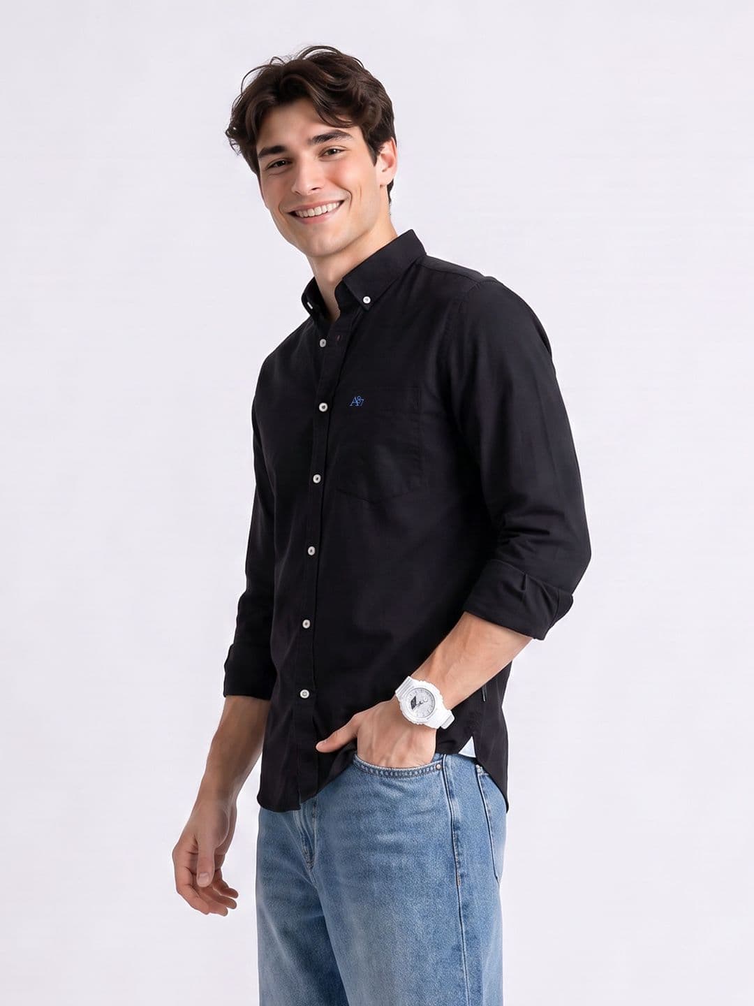 Aeropostale Button-Down Casual Shirt - view 1