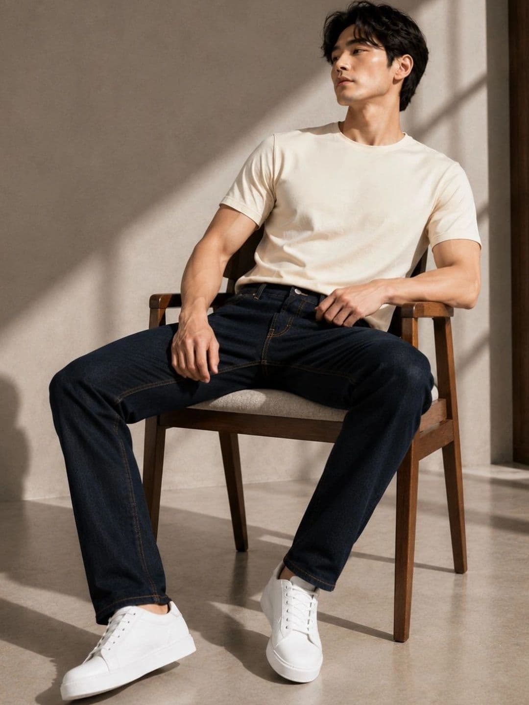 ZUSH Men Straight Fit Mid-Rise Stretchable Jeans thumbnail 2