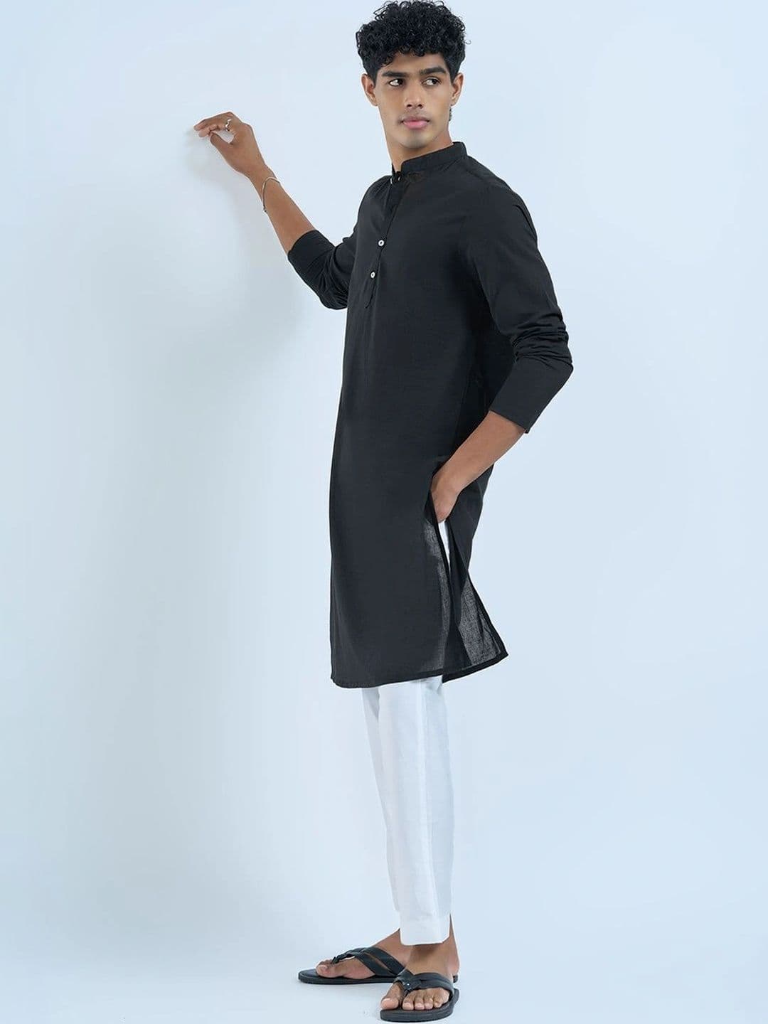 indus route by Pantaloons Men Kurta thumbnail 5