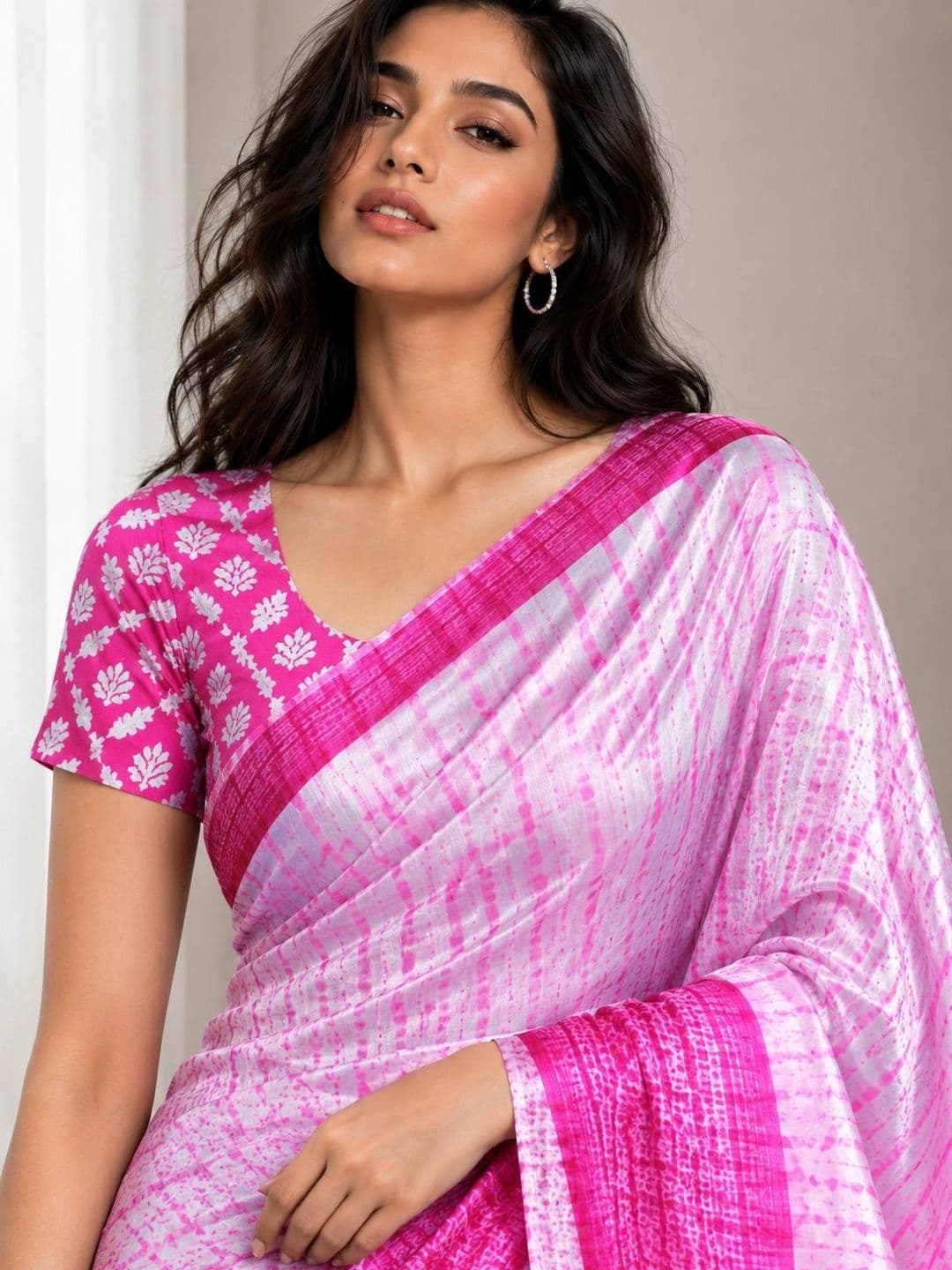 Jihana Fab Satin Mysore Silk Saree thumbnail 7