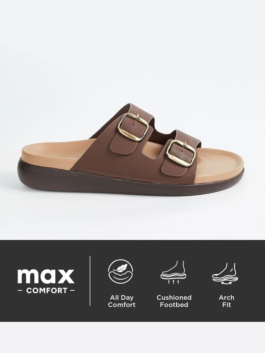 max Men PU Comfort Sandals thumbnail 2