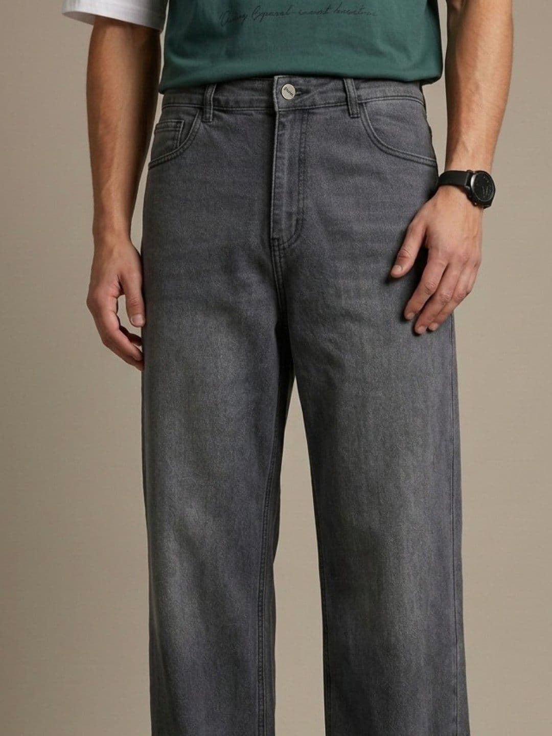 glitchez Men Bootcut Mid-Rise Light Fade Jeans thumbnail 5