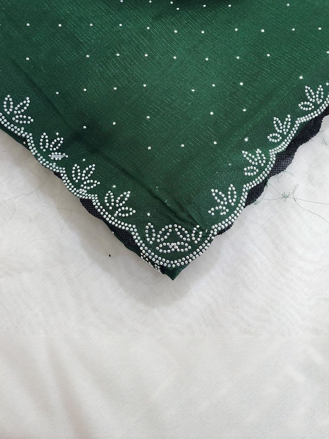 RENBRIZA Poly Georgette Saree thumbnail 4