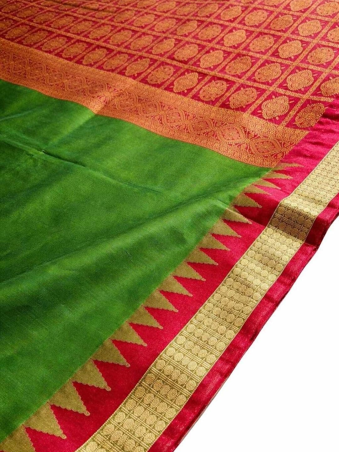 AYATSILK Zari Art Silk Saree thumbnail 2