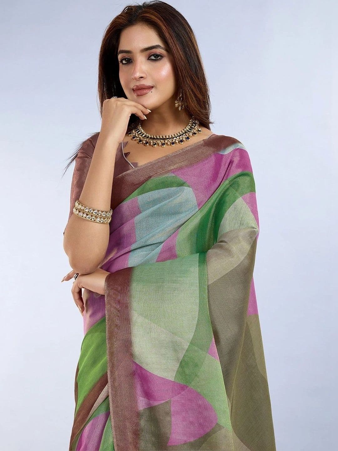 Kesarii Saree thumbnail 5