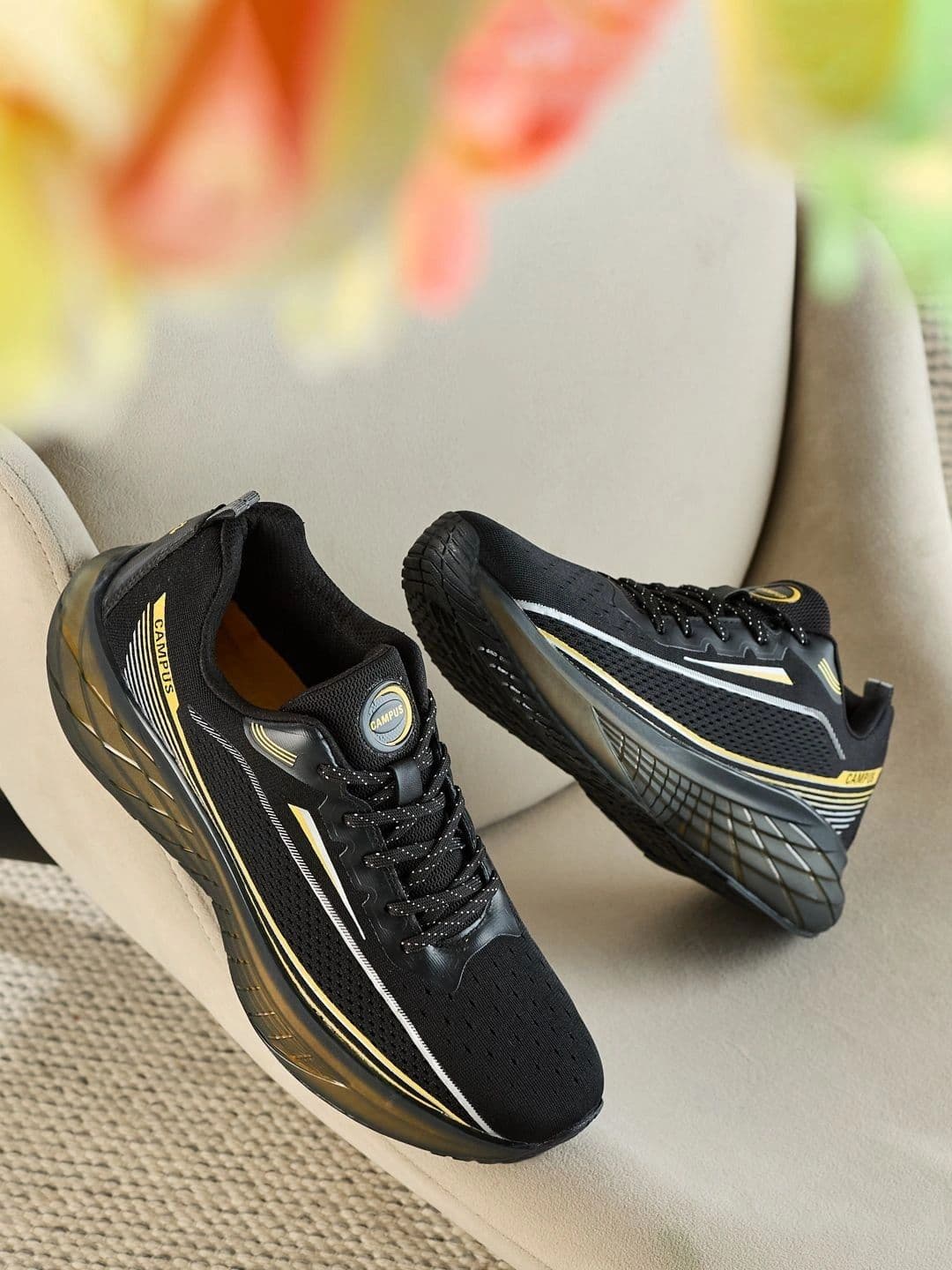 Campus Men Mesh Running Shoes - view 1