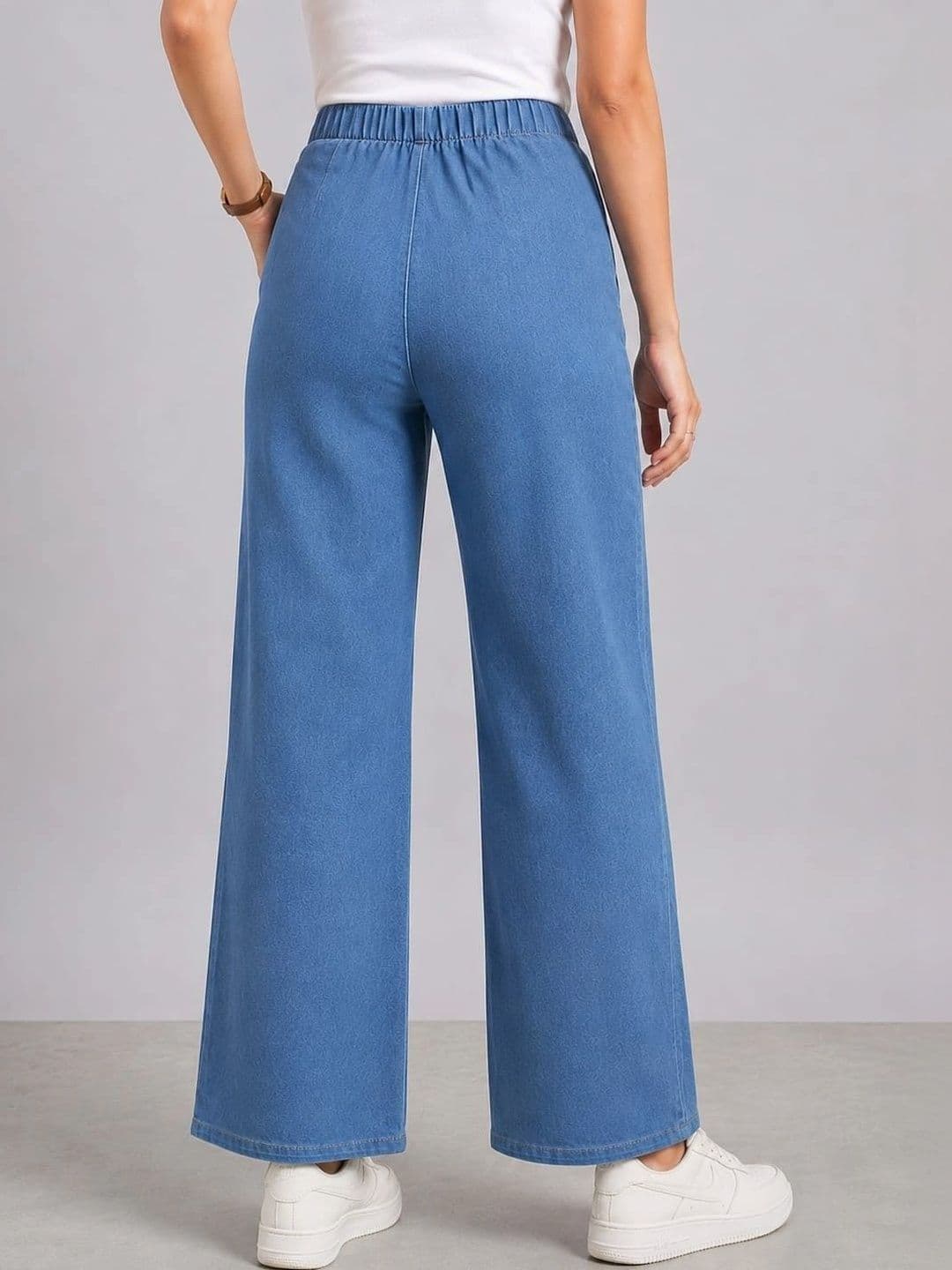 Mast & Harbour Women Comfort Straight Fit High-Rise Jeans thumbnail 3