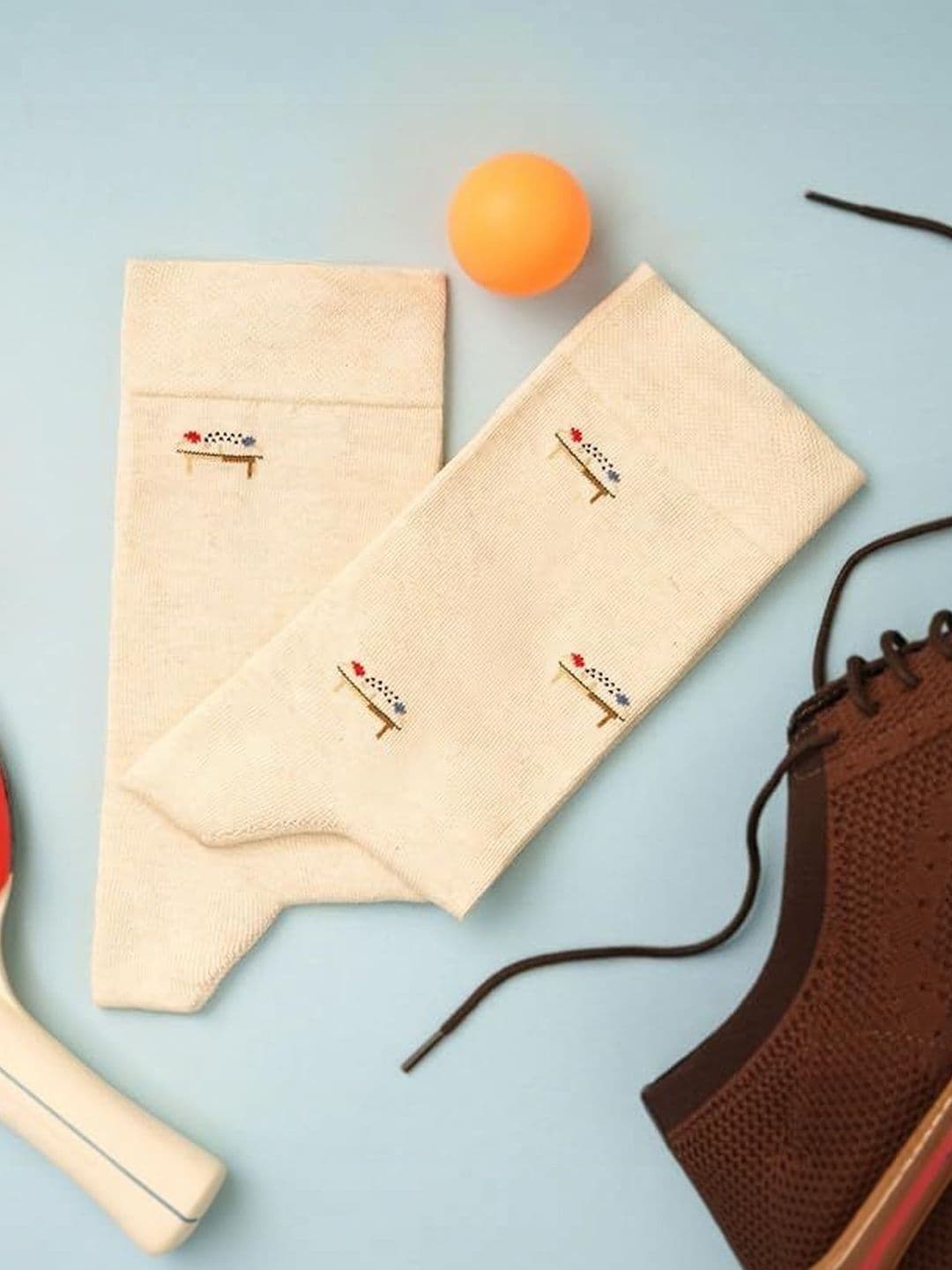 Activian Men Cotton Patterned Calf Length Socks thumbnail 3