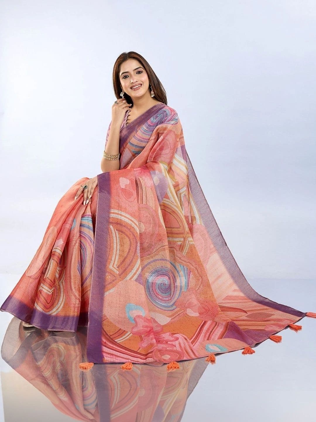 Kesarii Saree thumbnail 6