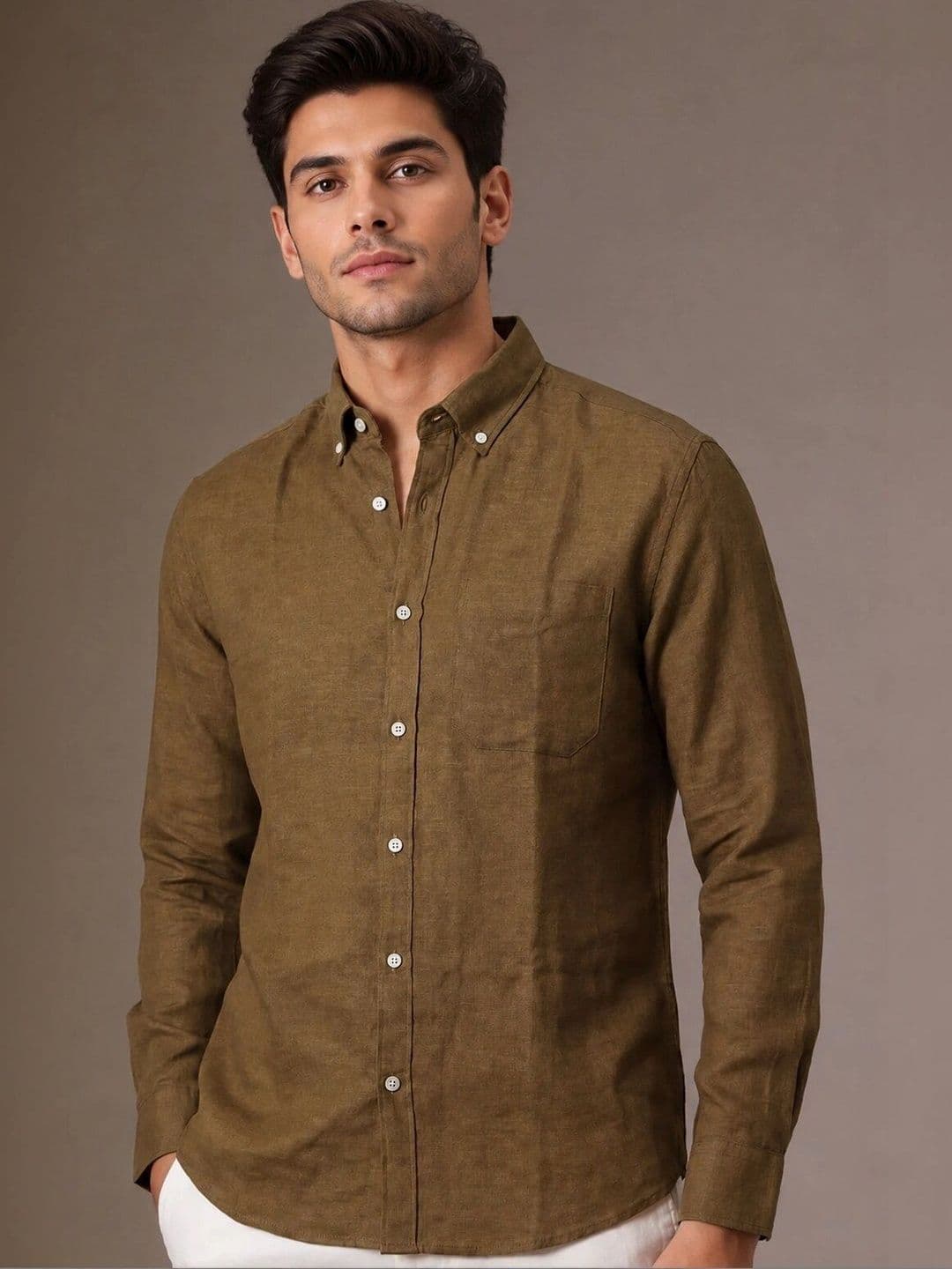 HERE&NOW Men Standard Slim Fit Casual Shirt - view 1