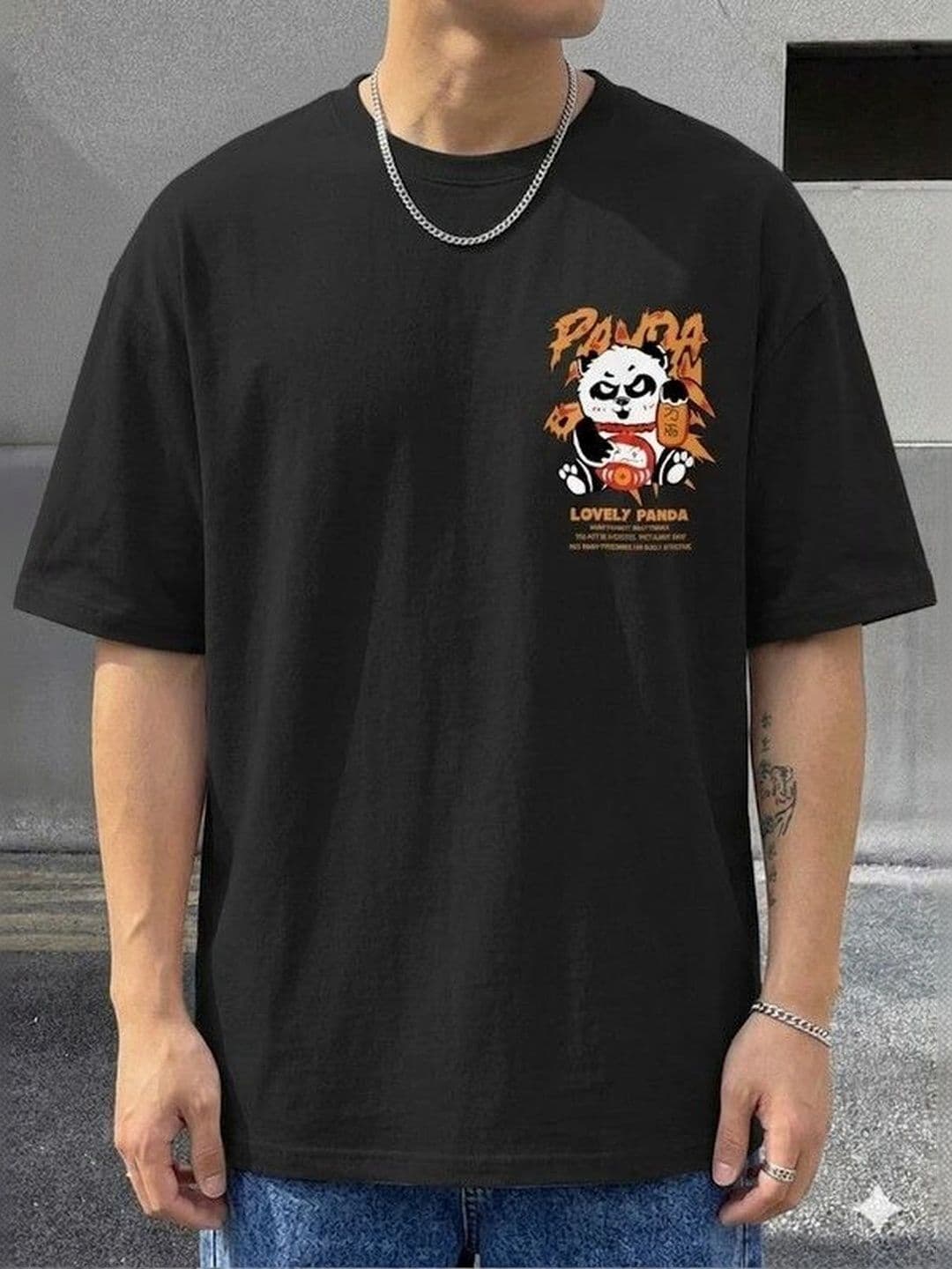 HUMMING TONE Men Printed T-shirt thumbnail 3