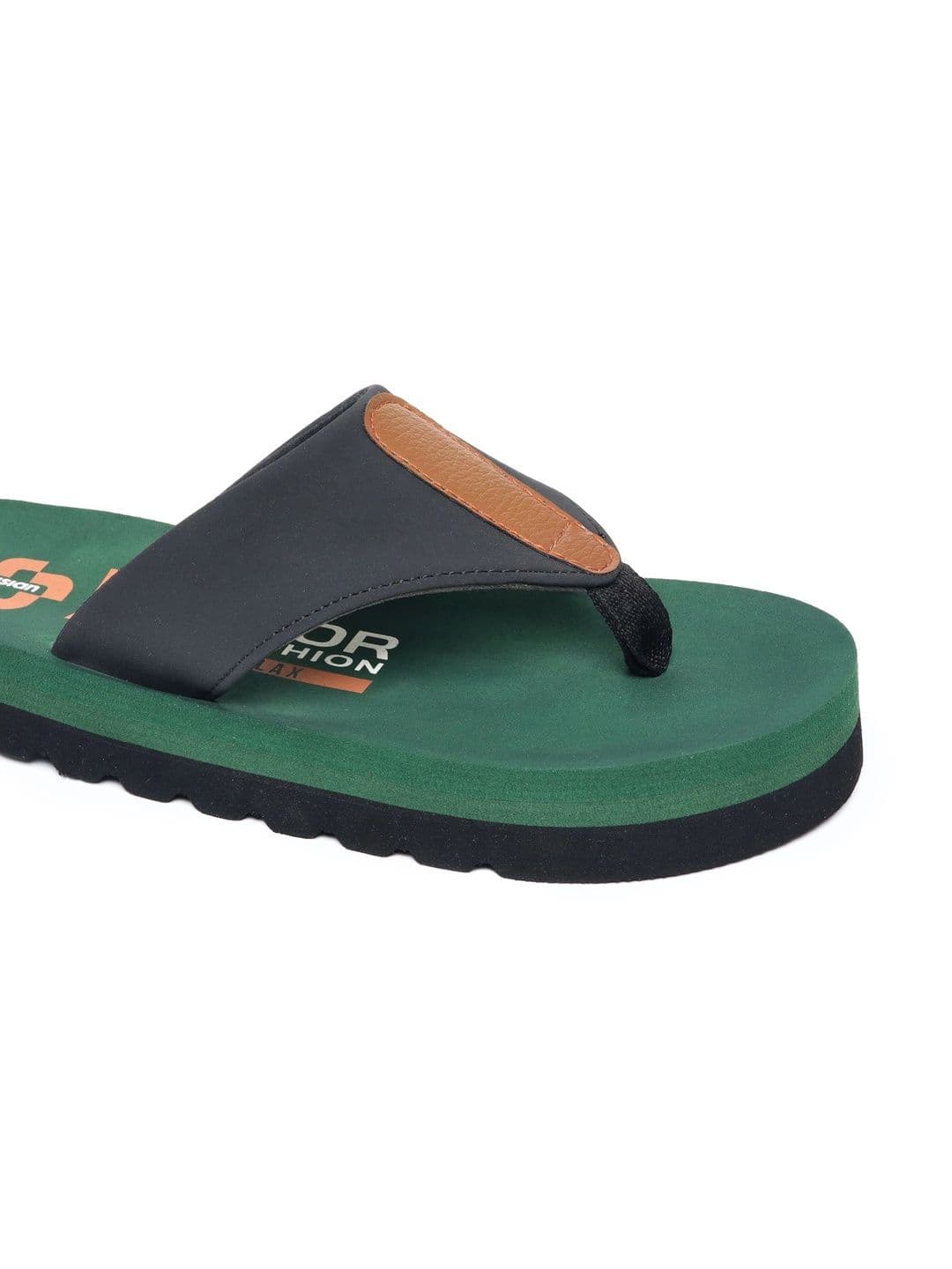 ASIAN Men Colourblocked Thong Flip-Flops thumbnail 7