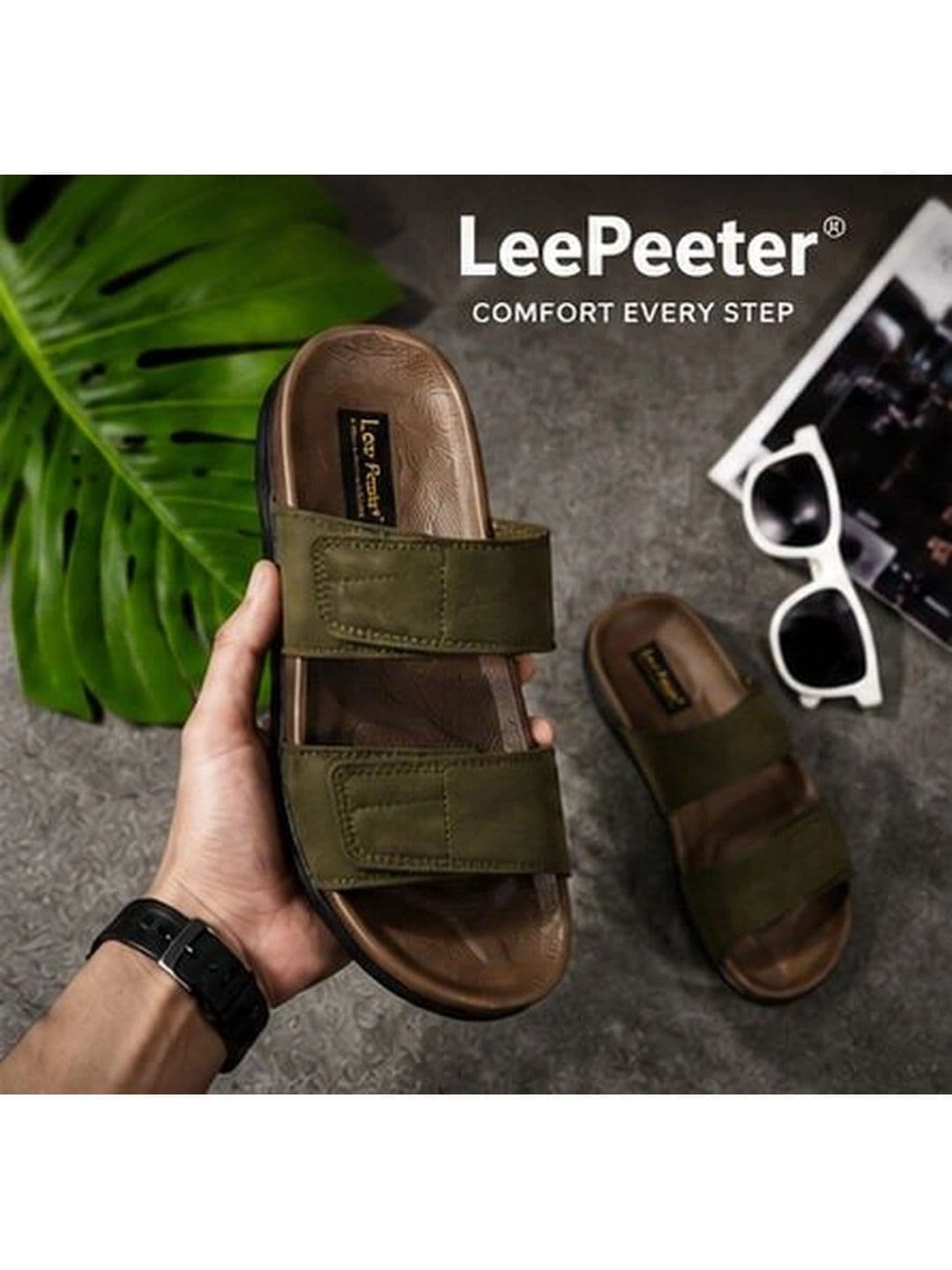 LEEPEETER Men Comfort Sandals - view 1