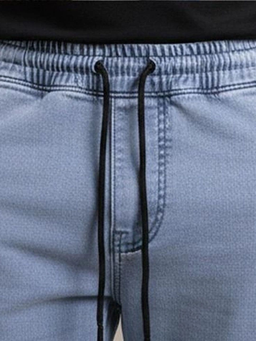 Global Jeans Men's Straight Fit Light Blue Mid-Rise Jeans thumbnail 2