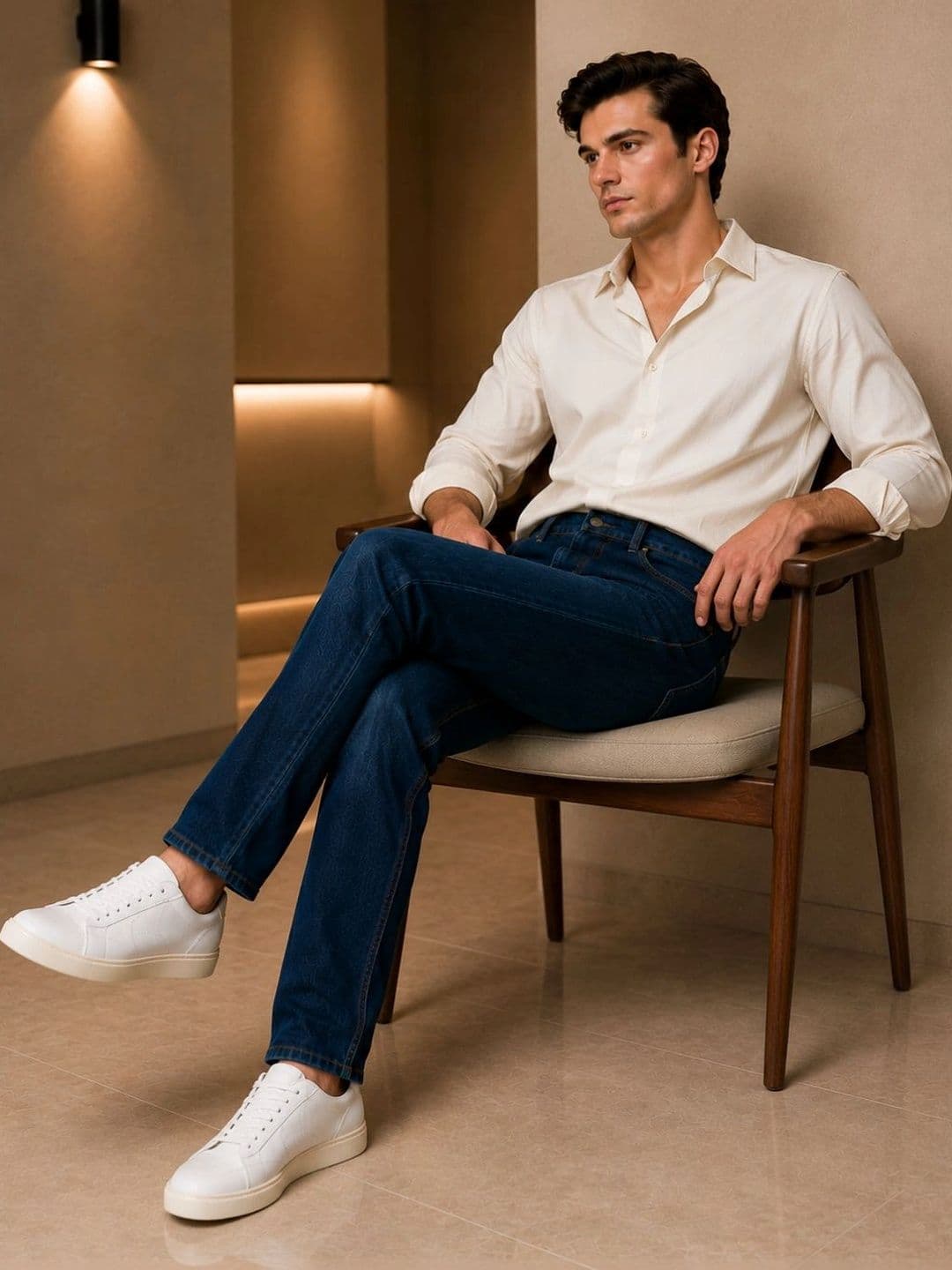 ZUSH Men Straight Fit Mid-Rise Stretchable Jeans thumbnail 2
