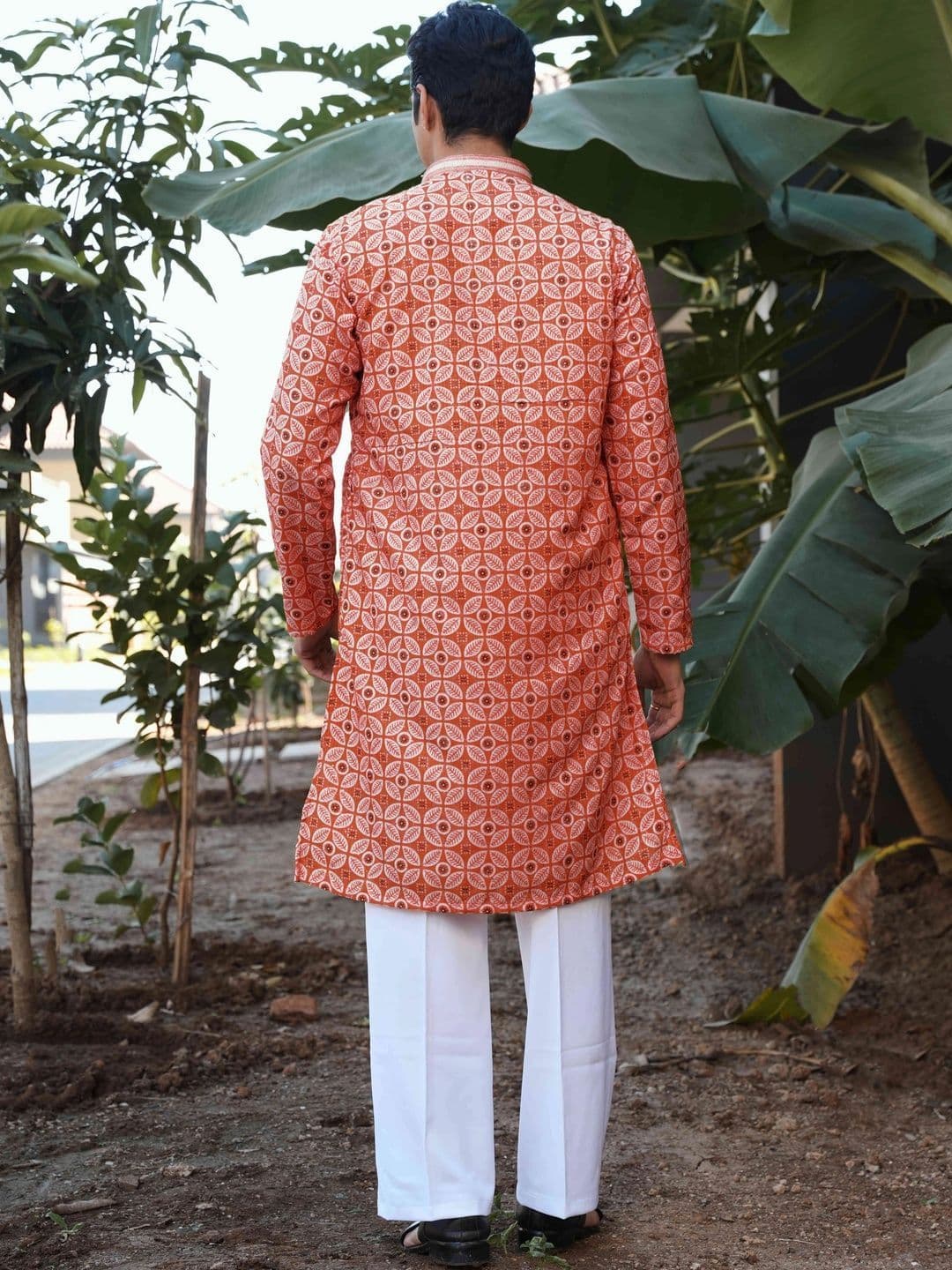 Anouk Men Ethnic Motifs Printed Kurta thumbnail 6