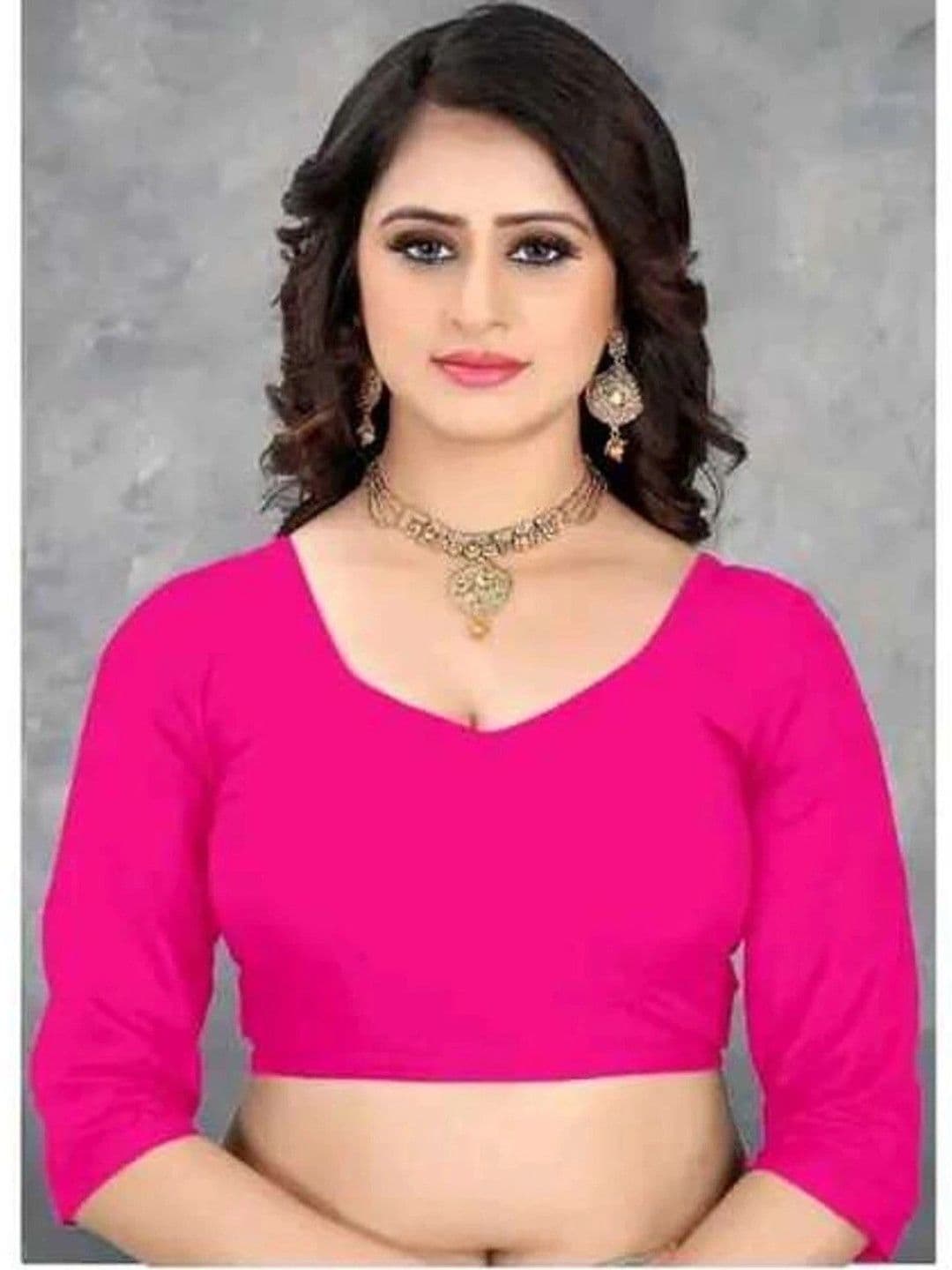 RENBRIZA Poly Georgette Saree thumbnail 2