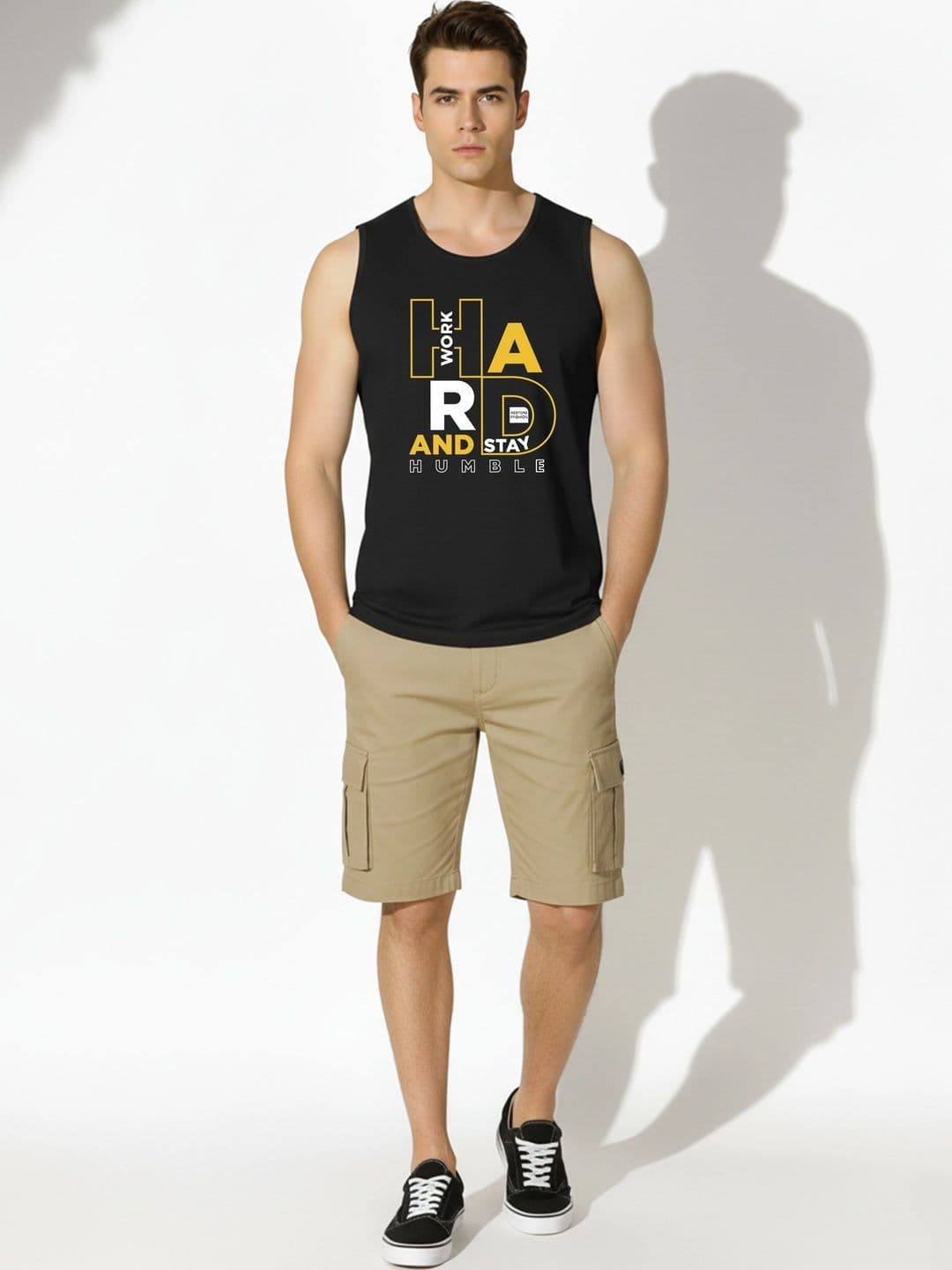 SKY HARBOAR Men Typography 2 Printed T-shirt thumbnail 3