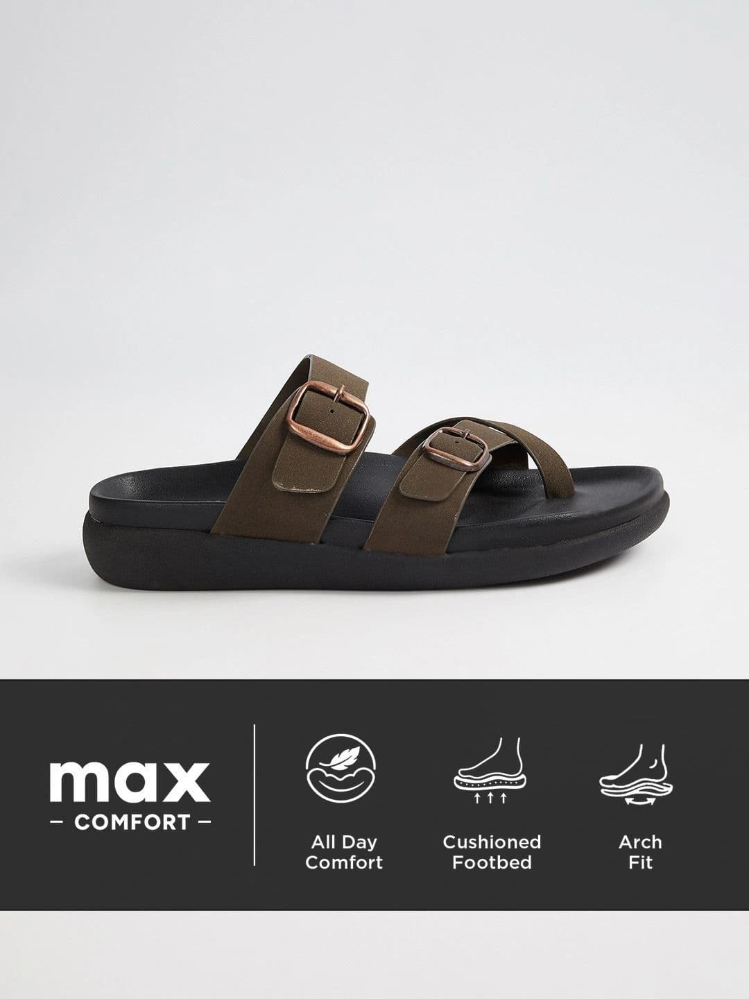 max Men PU Comfort Sandals thumbnail 4