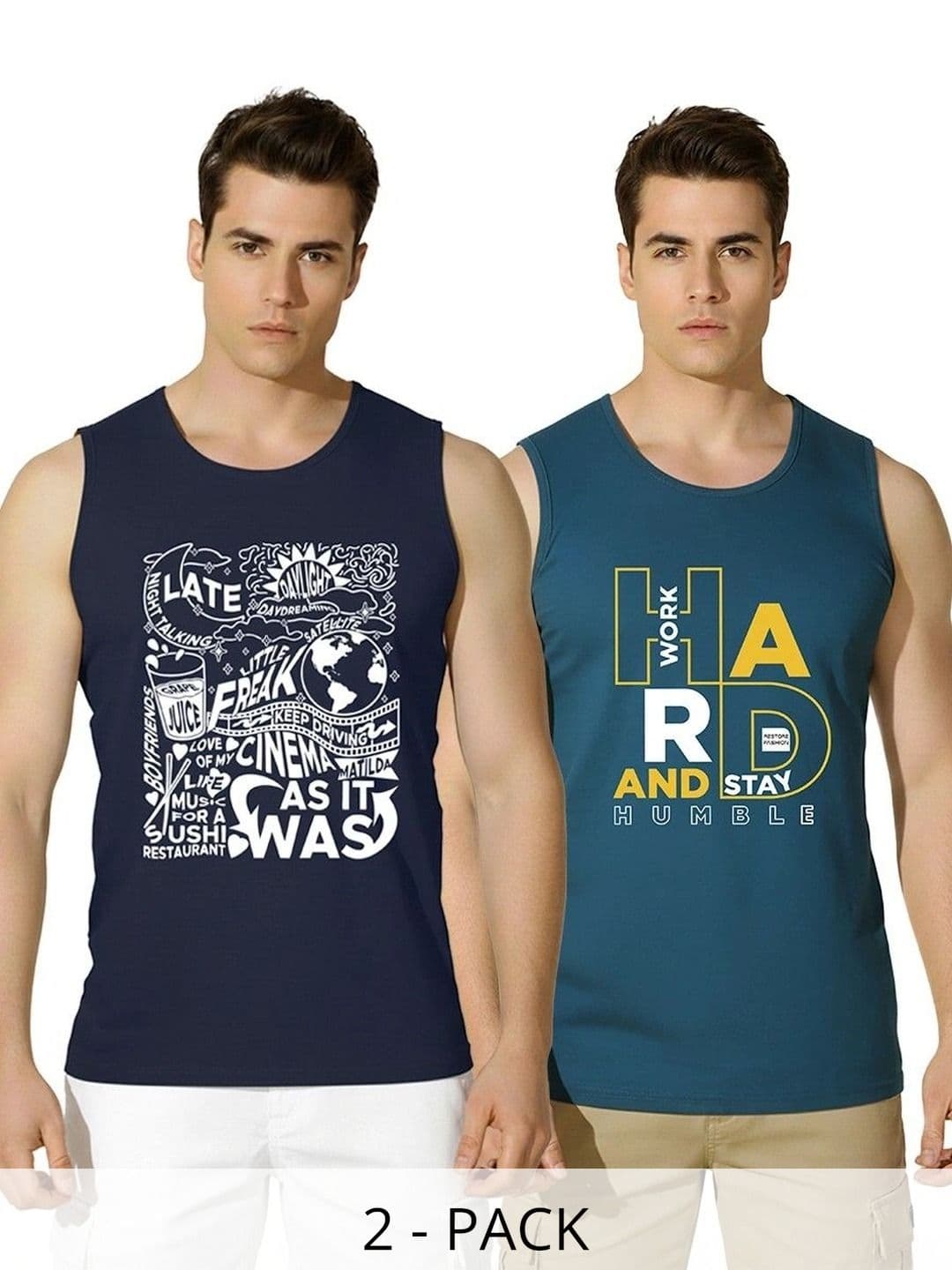 SKY HARBOAR Men Typography 2 Printed T-shirt - view 1